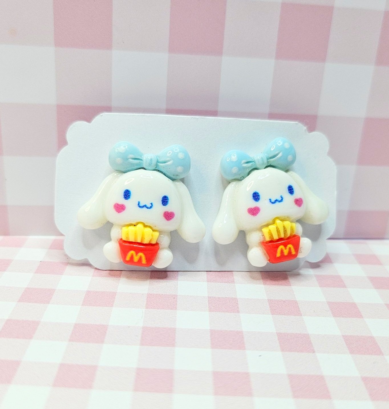 Whimsical Charm Earrings with Hypoallergenic Stud Posts – Unique Gift | EeveeLuna