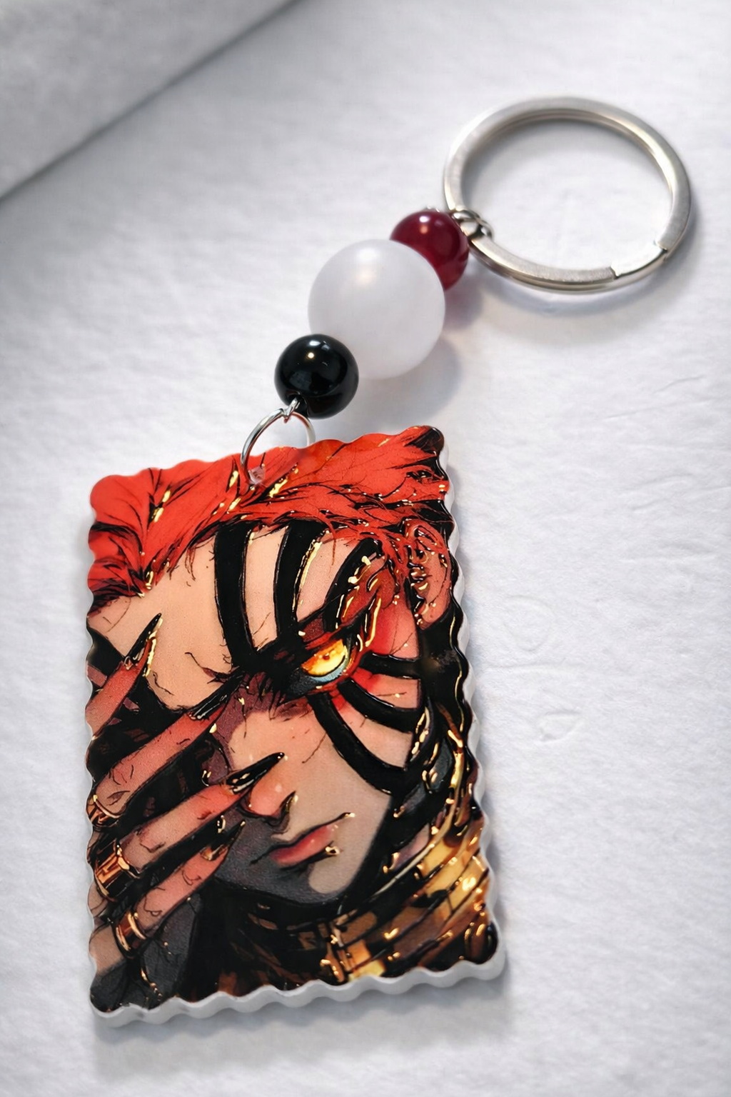 Akaza – Tragic Warrior Inspired Whimsical Handmade Accessory