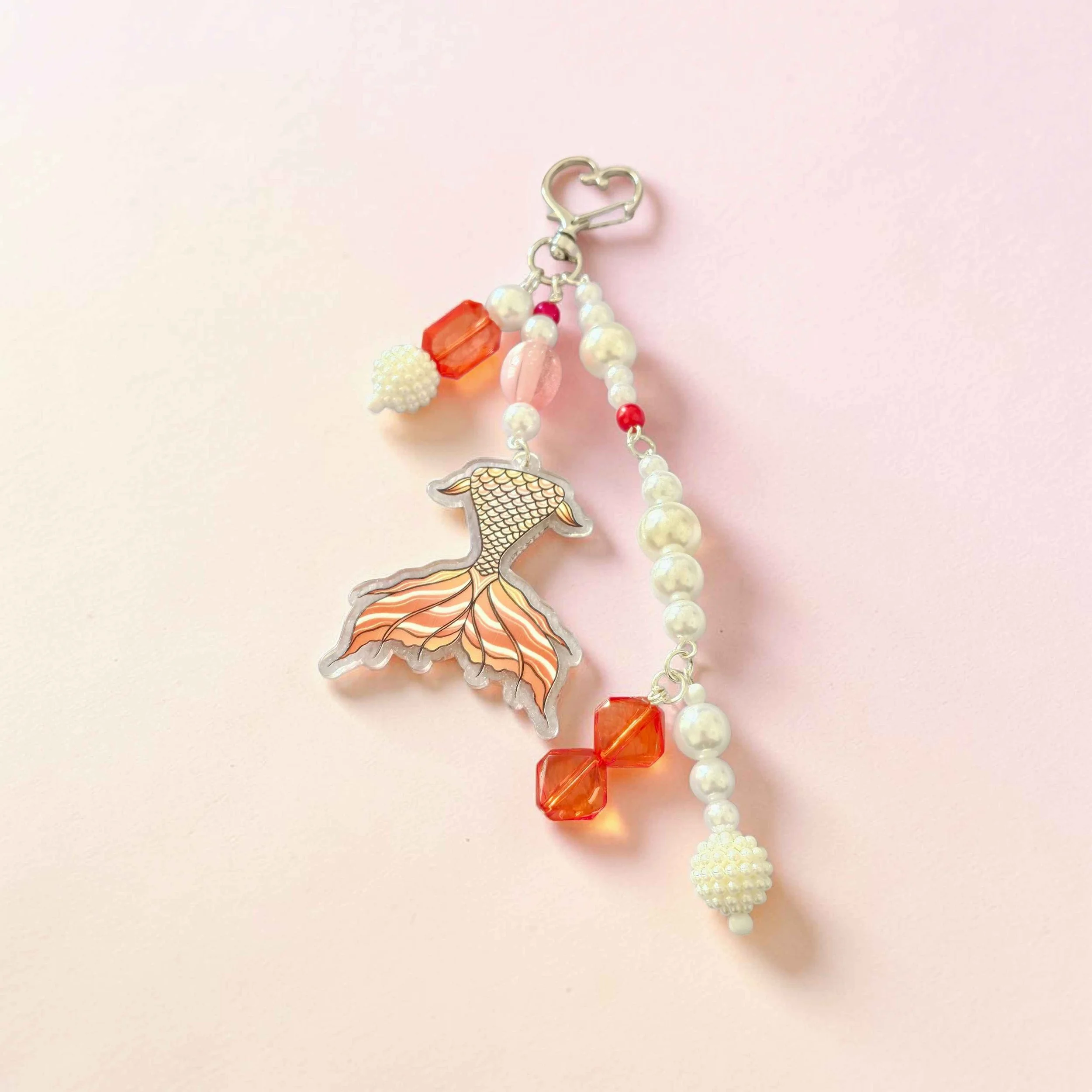 Sunset Mermaid Bag Charm