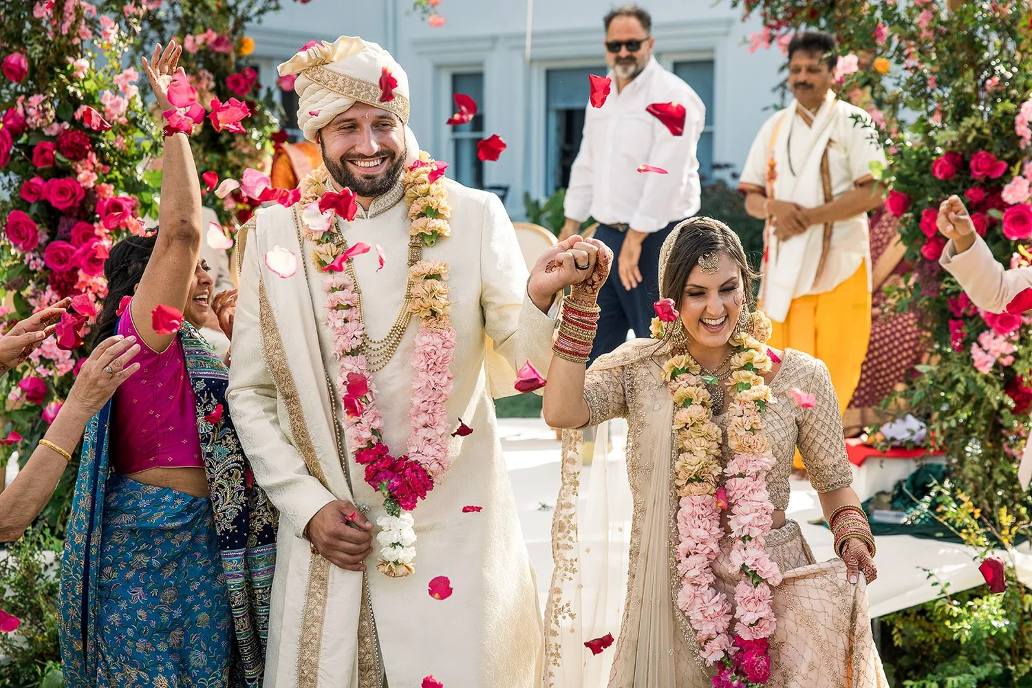 Niva and Chris wedding at Hayes Mansion - photo 105