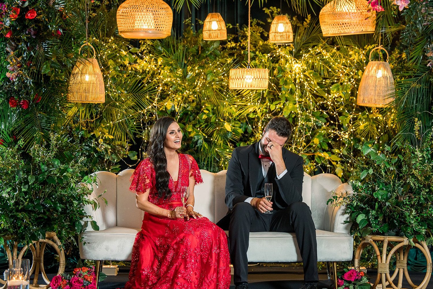 Niva and Chris wedding at Hayes Mansion - photo 122