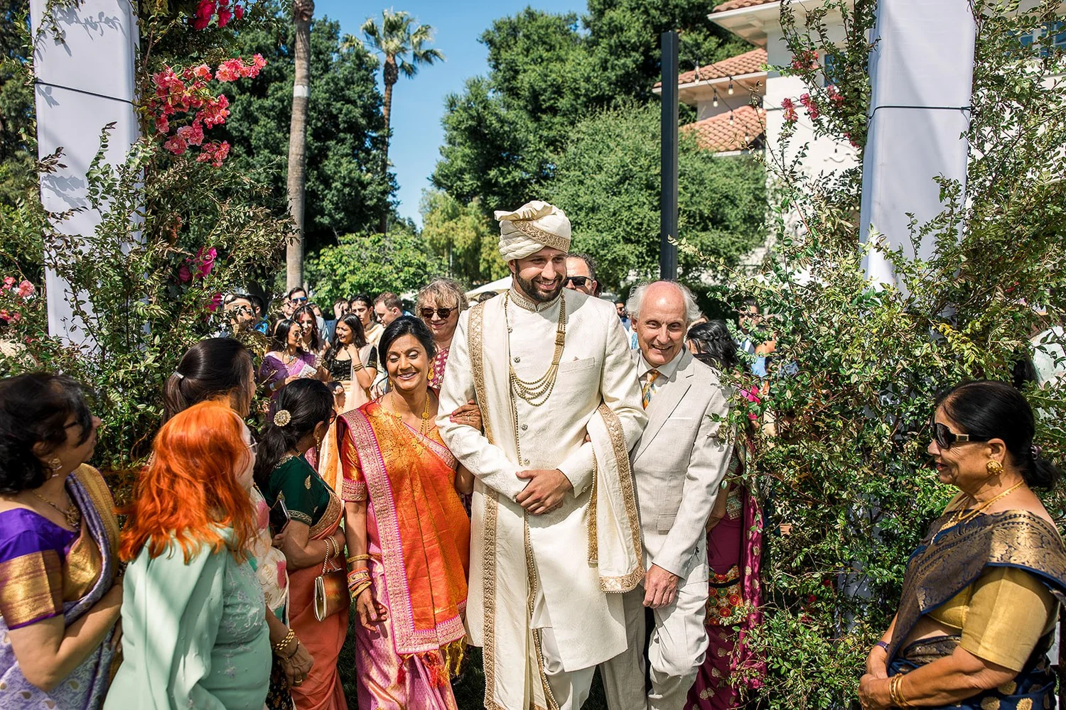 Niva and Chris wedding at Hayes Mansion - photo 48