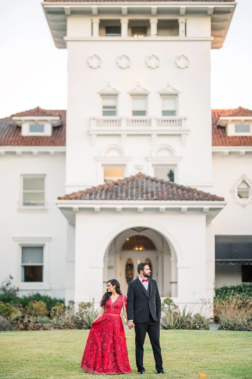 Niva and Chris wedding at Hayes Mansion - photo 130