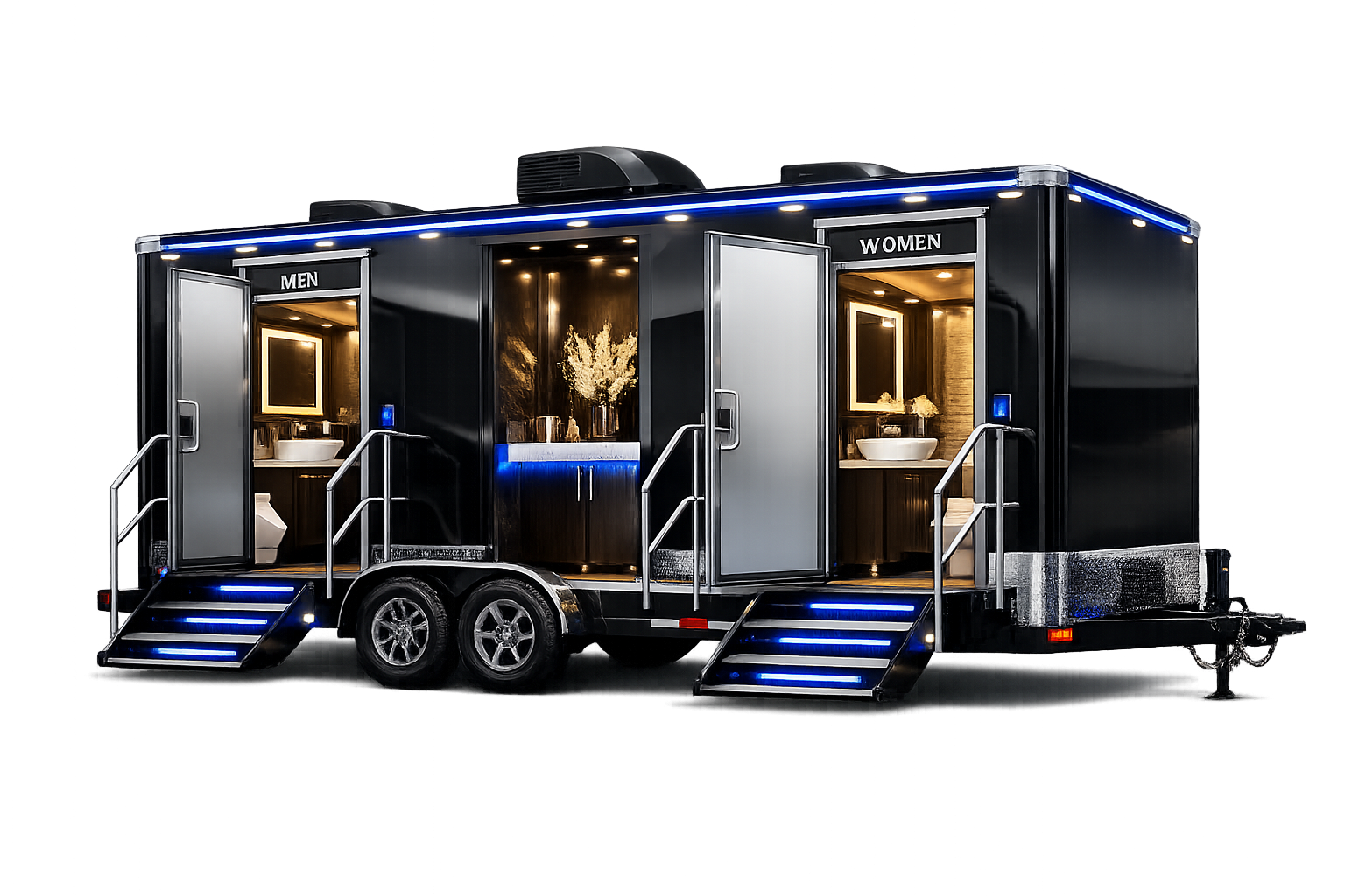 Big Ds Bathroom Trailer