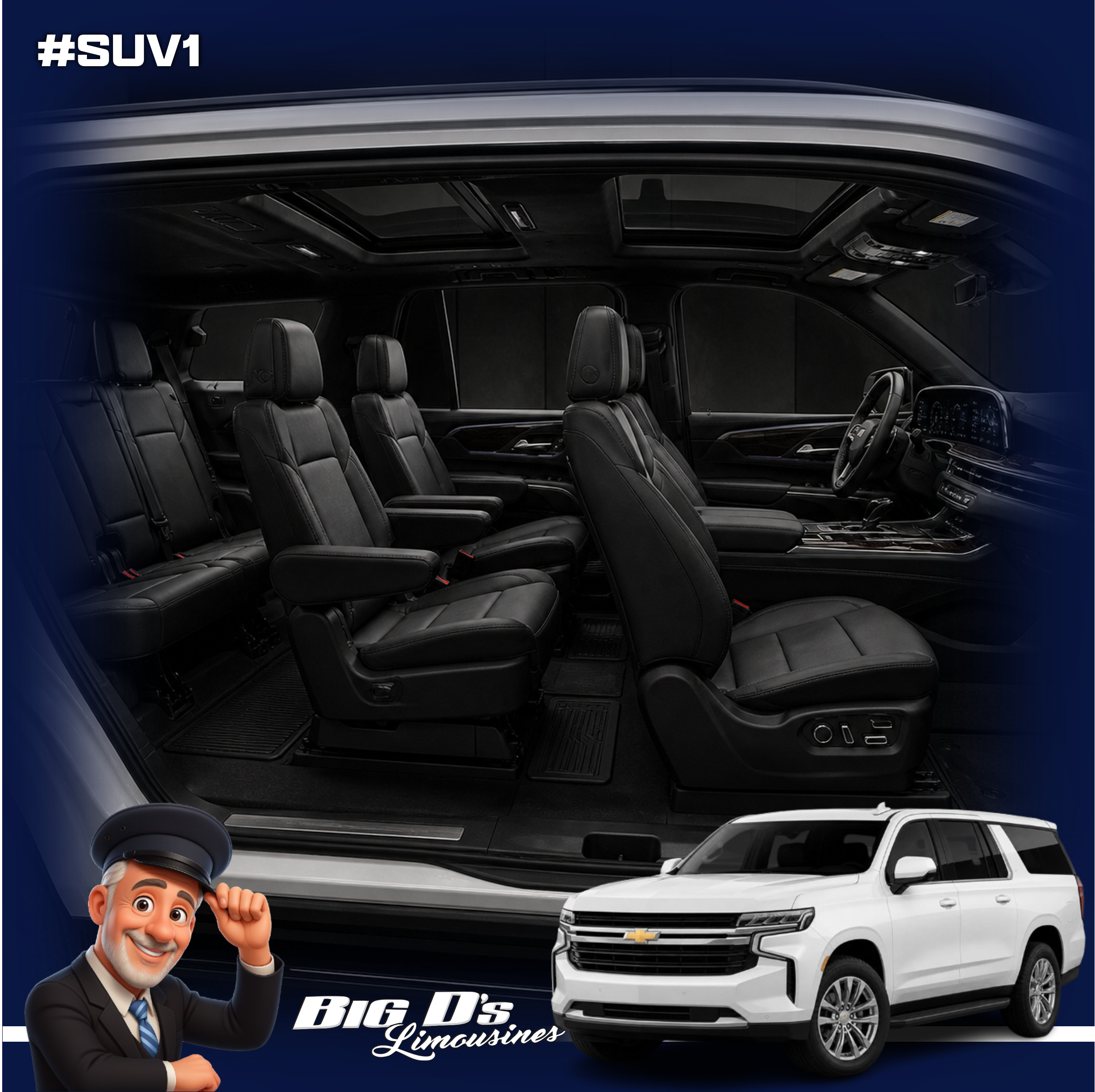 #SUV1 - Ideal for 1-7 PASSENGERS