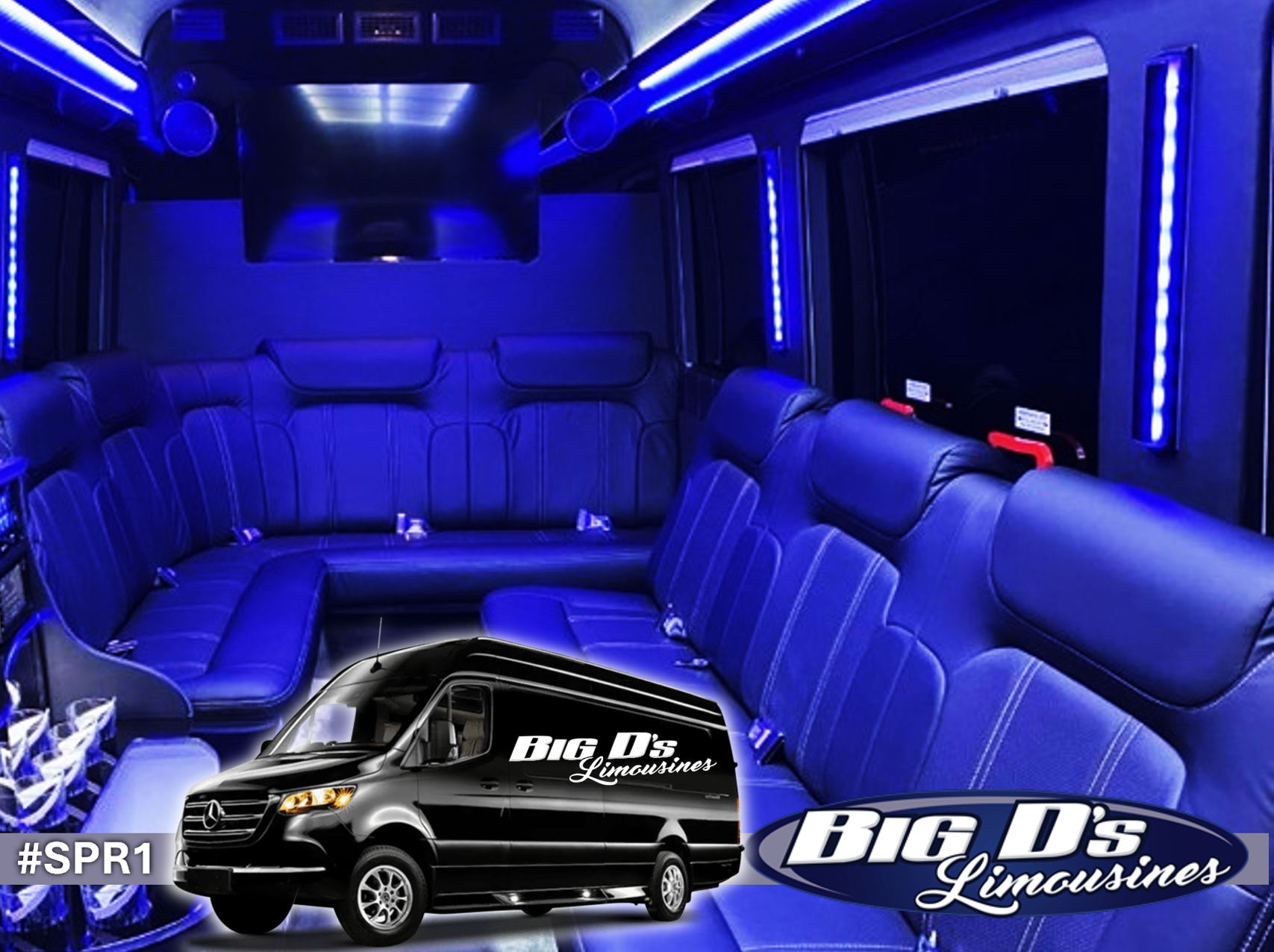 #SPR MERCEDES SPRINTER - Ideal for 1-12 Passengers