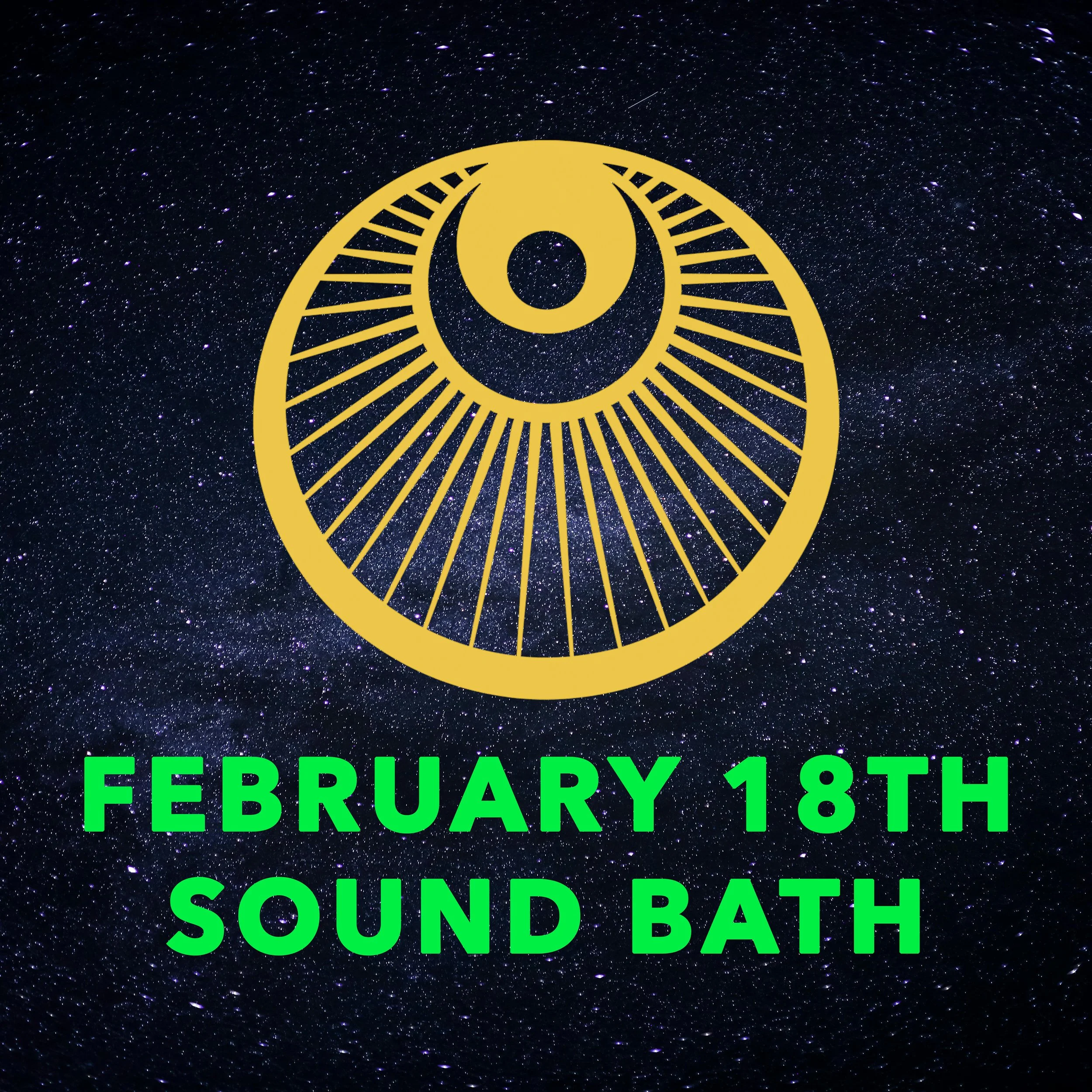 February 18th - enterSTELLAR Sound Bath