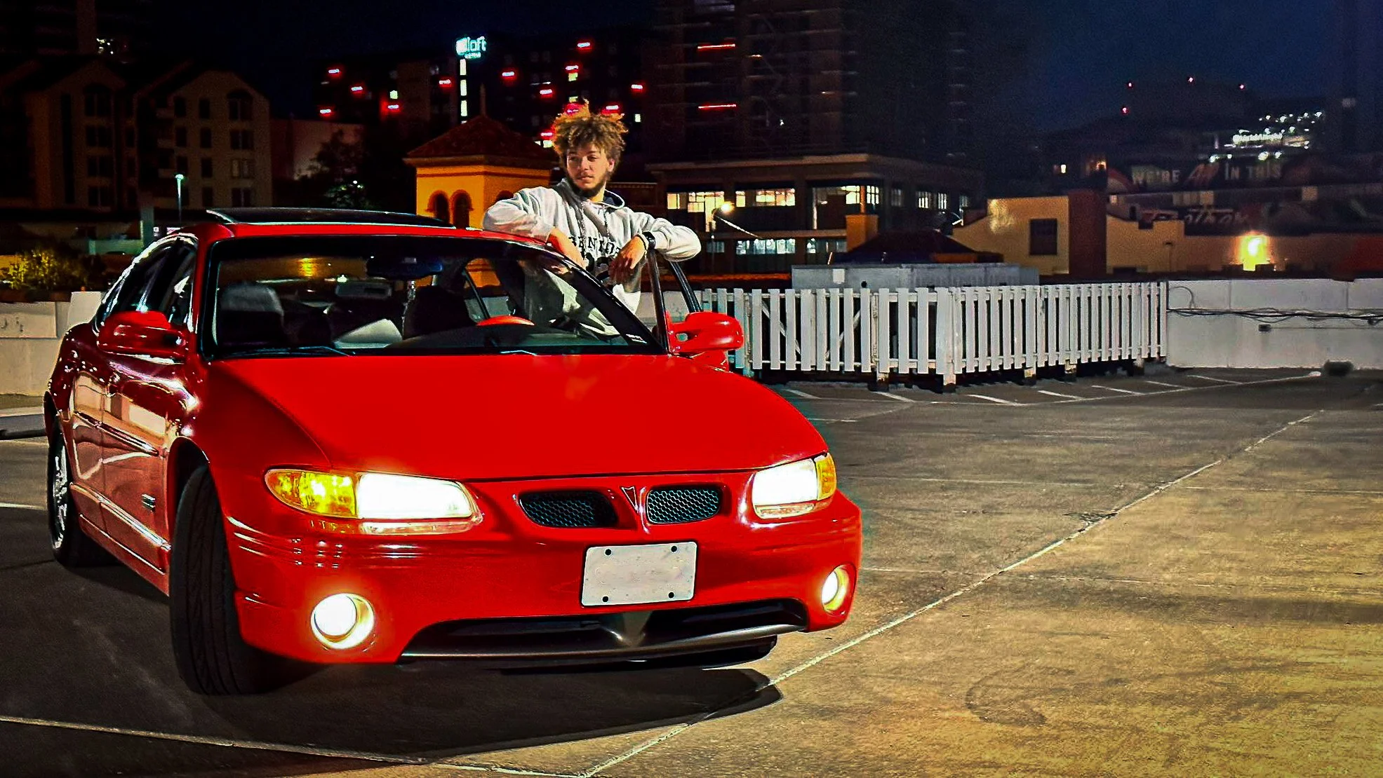 Picture of 2003 Pontiac Grand Prix GTP and Ryan Dodd [from 2021] taken with Samsung J7 Prime