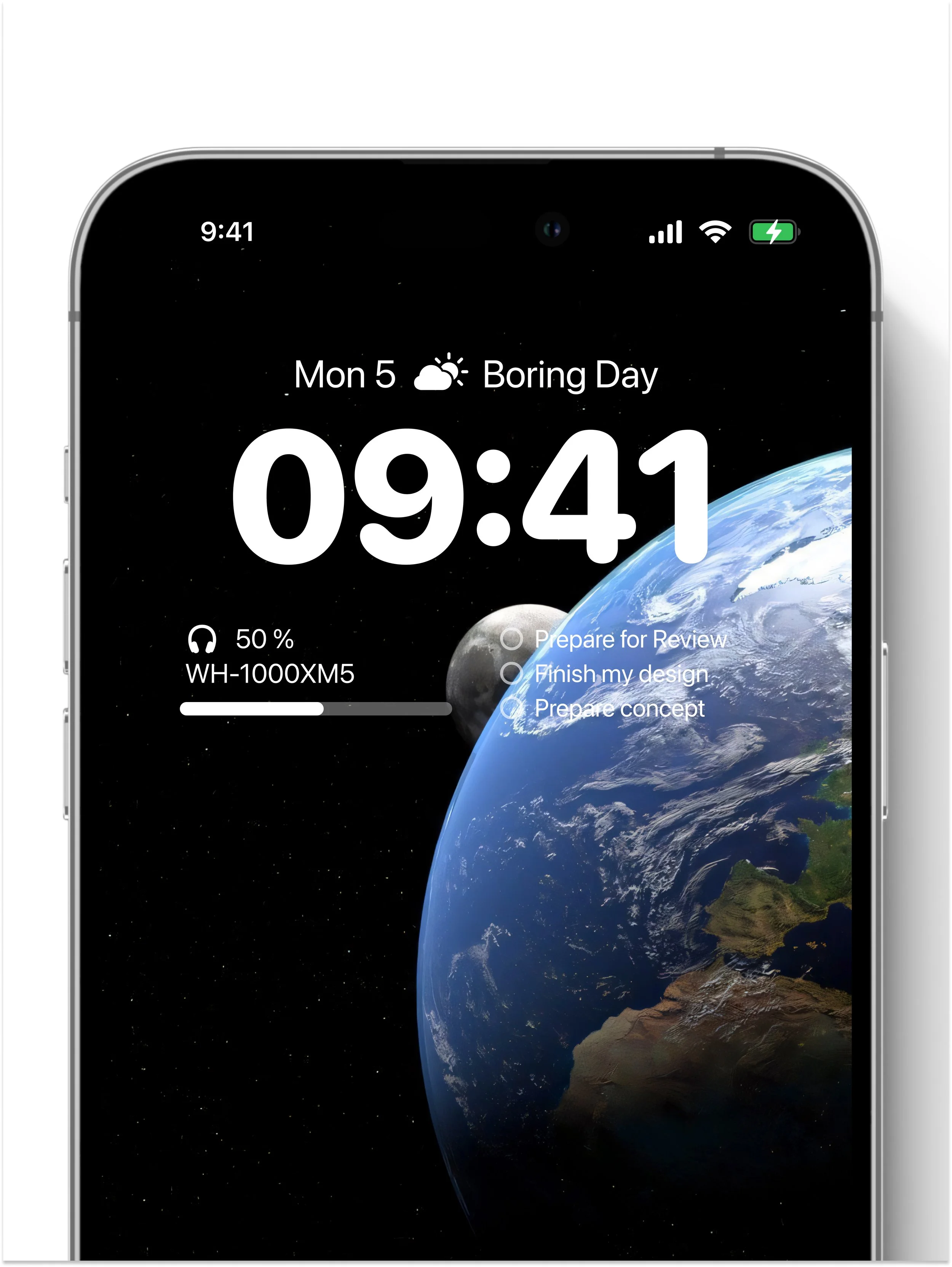Overlooking the Earth Mobile Wallpaper — ARTTT