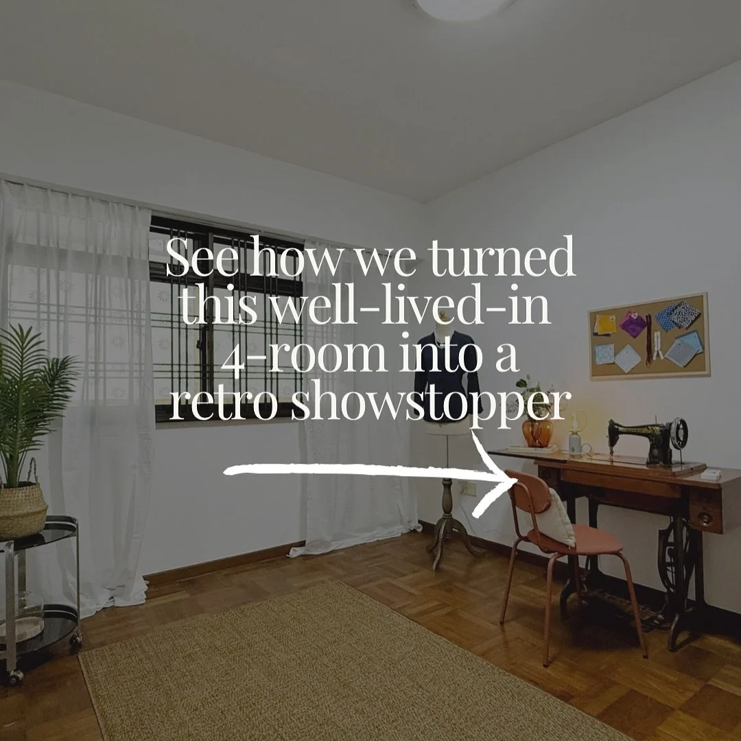 [SWIPE to see the transformation] What started as a well-lived-in home is now a retro-inspired showstopper.

We decluttered, repainted (yes, even the cabinets!), and styled it top to bottom. All to help buyers feel at home the moment they walk in.
Th