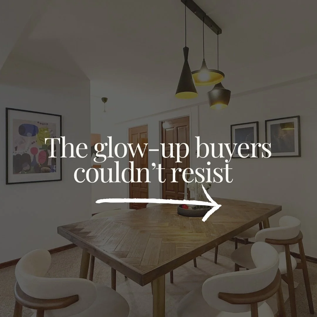From the first step inside, it was instant heart eyes 😍✨ This 217 Pasir Ris glow-up turned curious viewings into love at first sight. Proof that staging doesn&rsquo;t just style a space, it sells a feeling buyers couldn&rsquo;t walk away from. 💎
