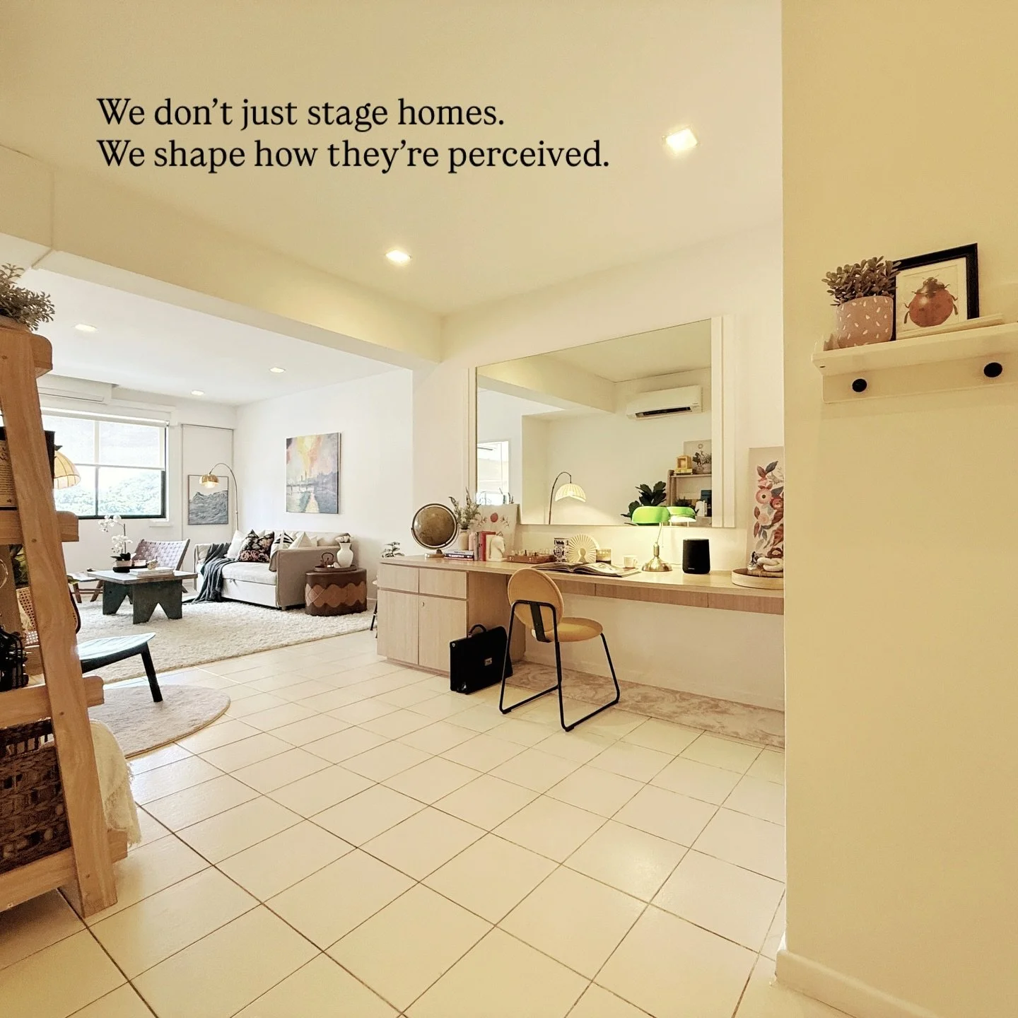 Staging isn&rsquo;t about making a home look nice. It&rsquo;s about making it feel right. Because the right feeling, leads to the right buyer/tenant. 

That&rsquo;s where we come in. If this resonates, we&rsquo;re open to a conversation. 

#home #hom