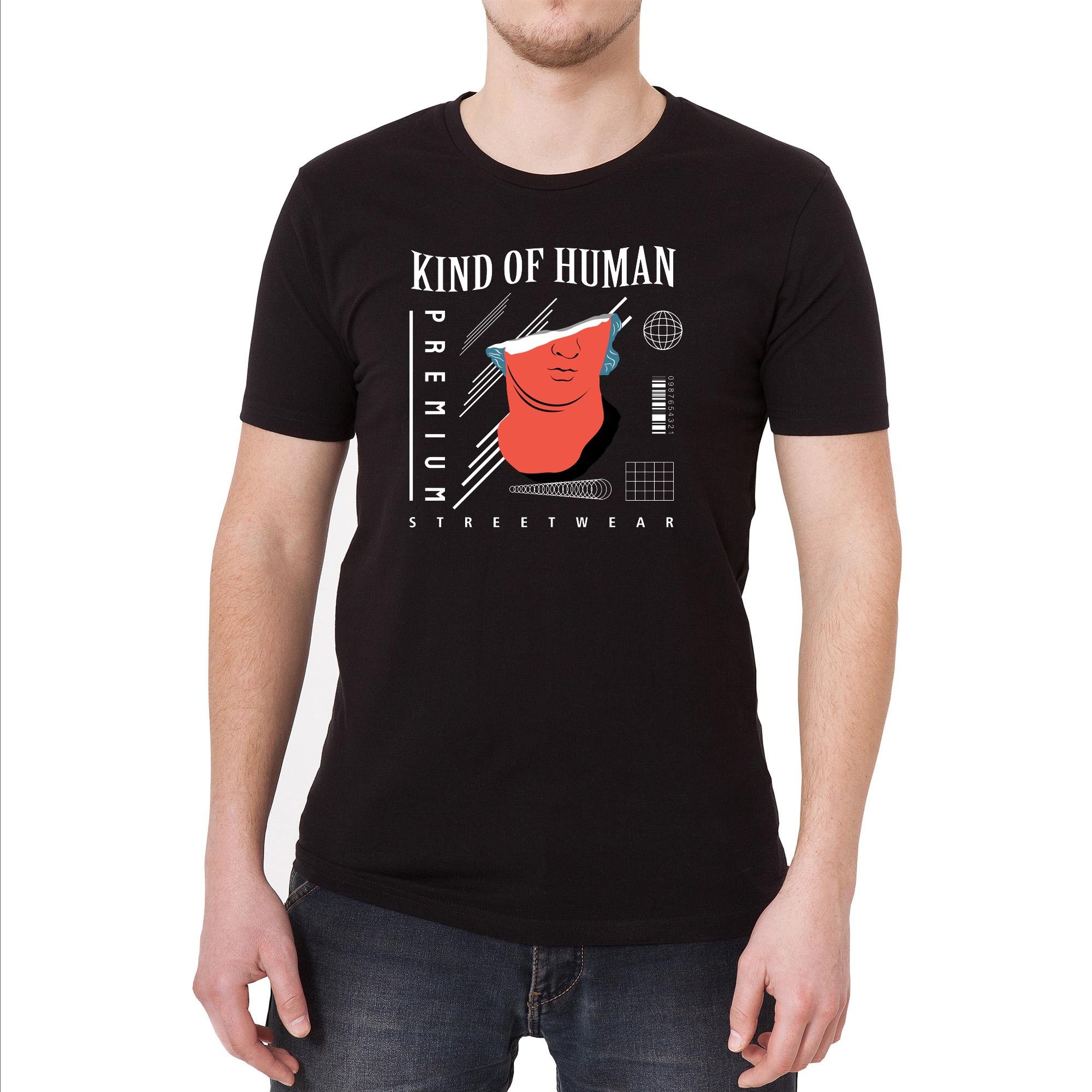 FrontBlackModel_Kind of Human.jpg