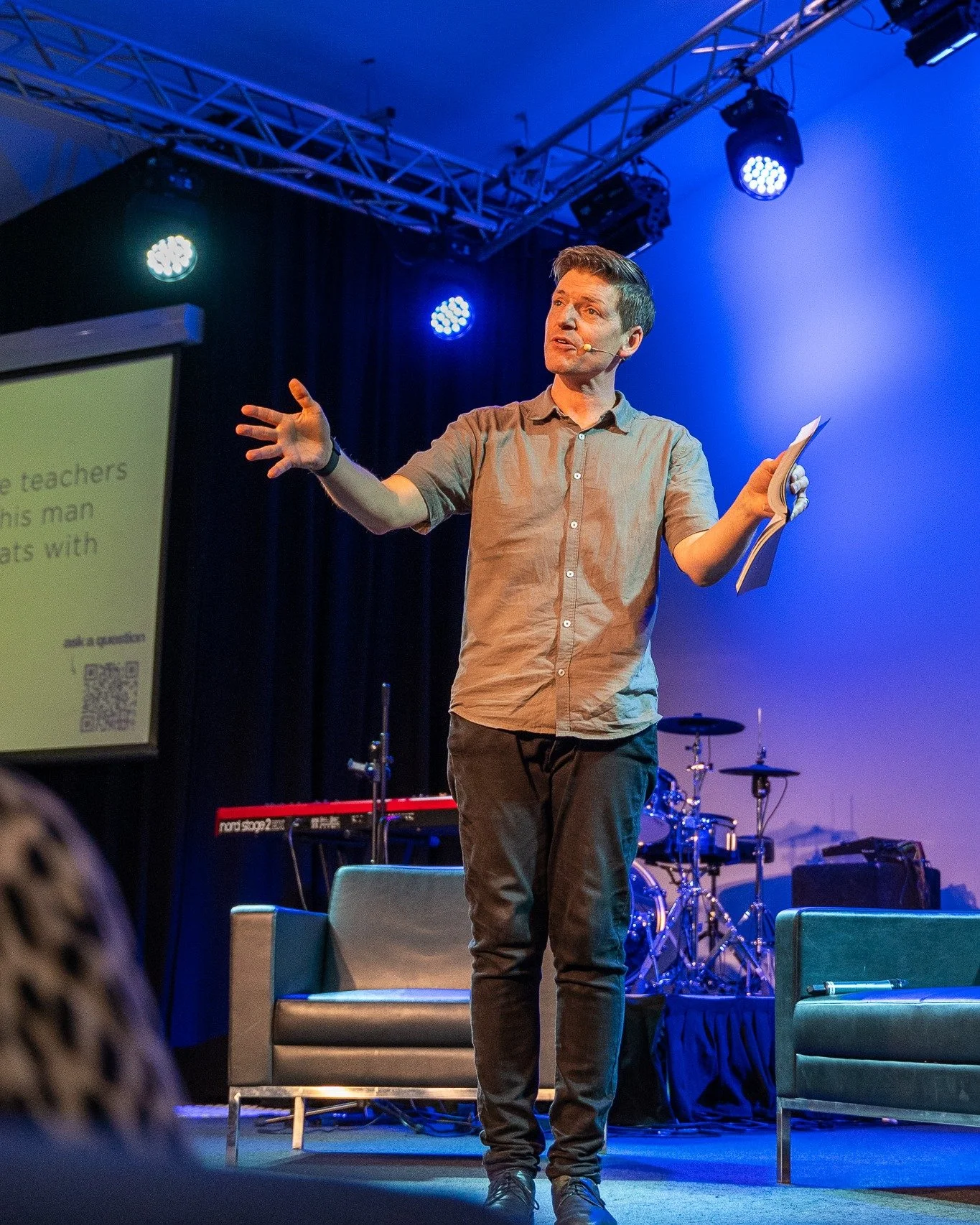 What a great night at Lost &amp; Found with Glen Scrivener!

We welcomed guests from all over Rockingham and heard inspiring stories from Kim and Ethan. Glen&rsquo;s excellent talk on the parable of the lost son really got us thinking, and the questi