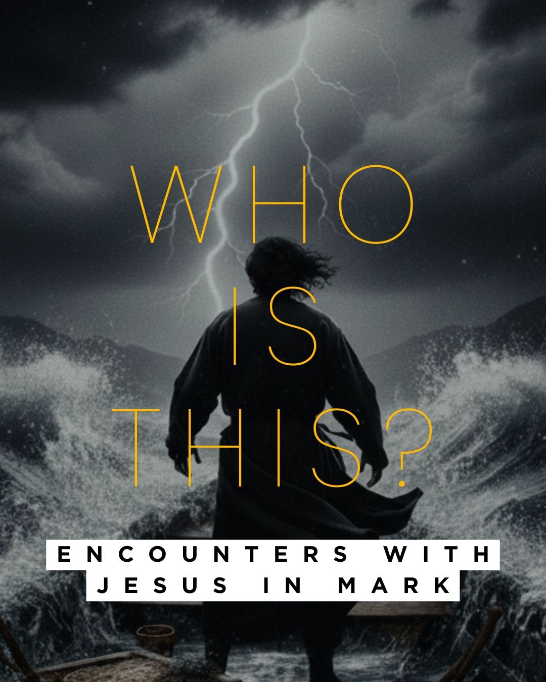 A new teaching series starts tomorrow!!

'Who Is This? ... Encounters with Jesus in Mark'

Who is this man who teaches with authority, forgives sins, stills storms, and calls people to follow him? Over the coming weeks at Warnbro Community Church we 