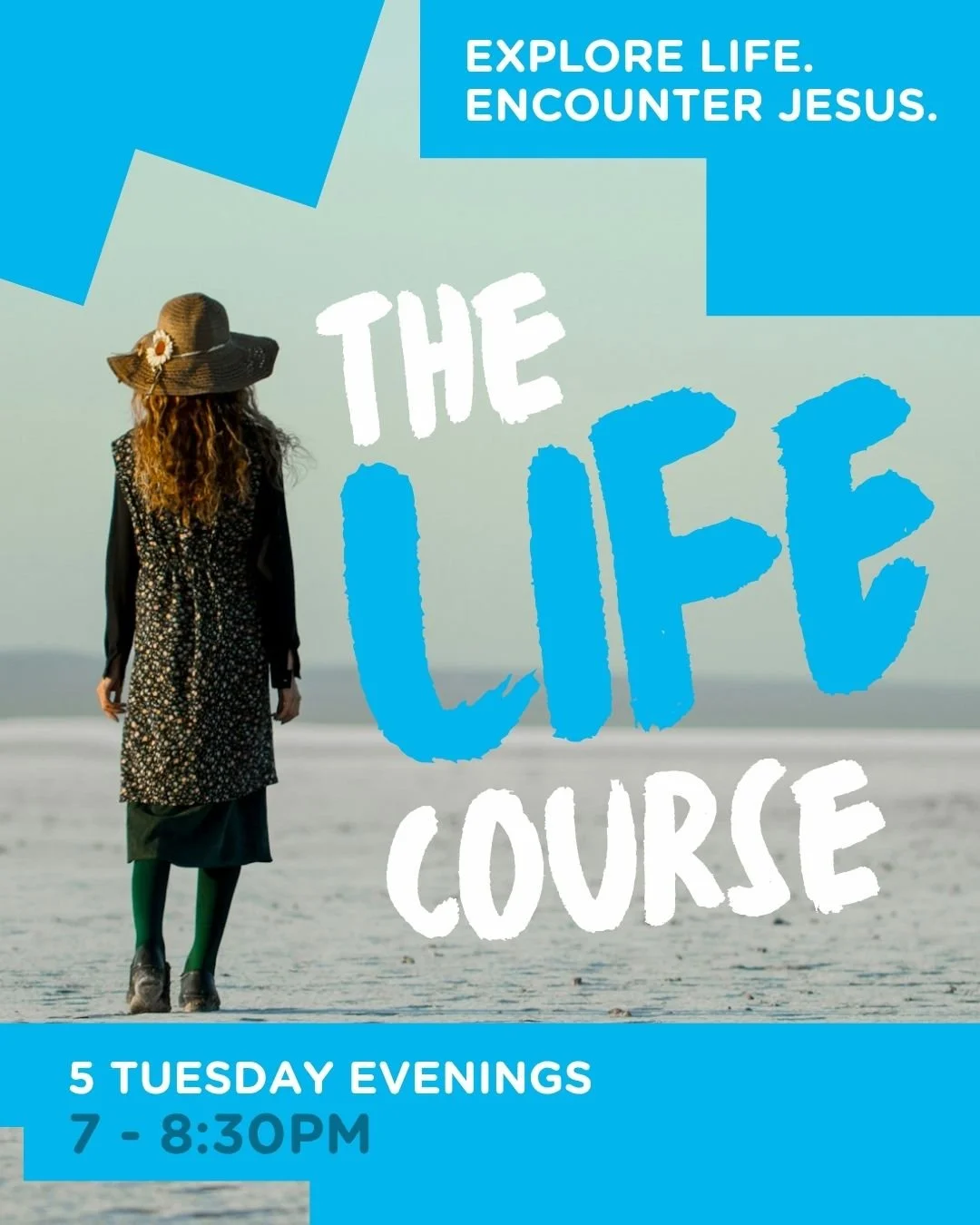 Still wondering whether to come along to The Life Course tonight? There&rsquo;s still time to register and still time to invite someone to come with you.

What&rsquo;s the meaning of life?
Who is Jesus?
Why does any of it matter?

The Life Course is 