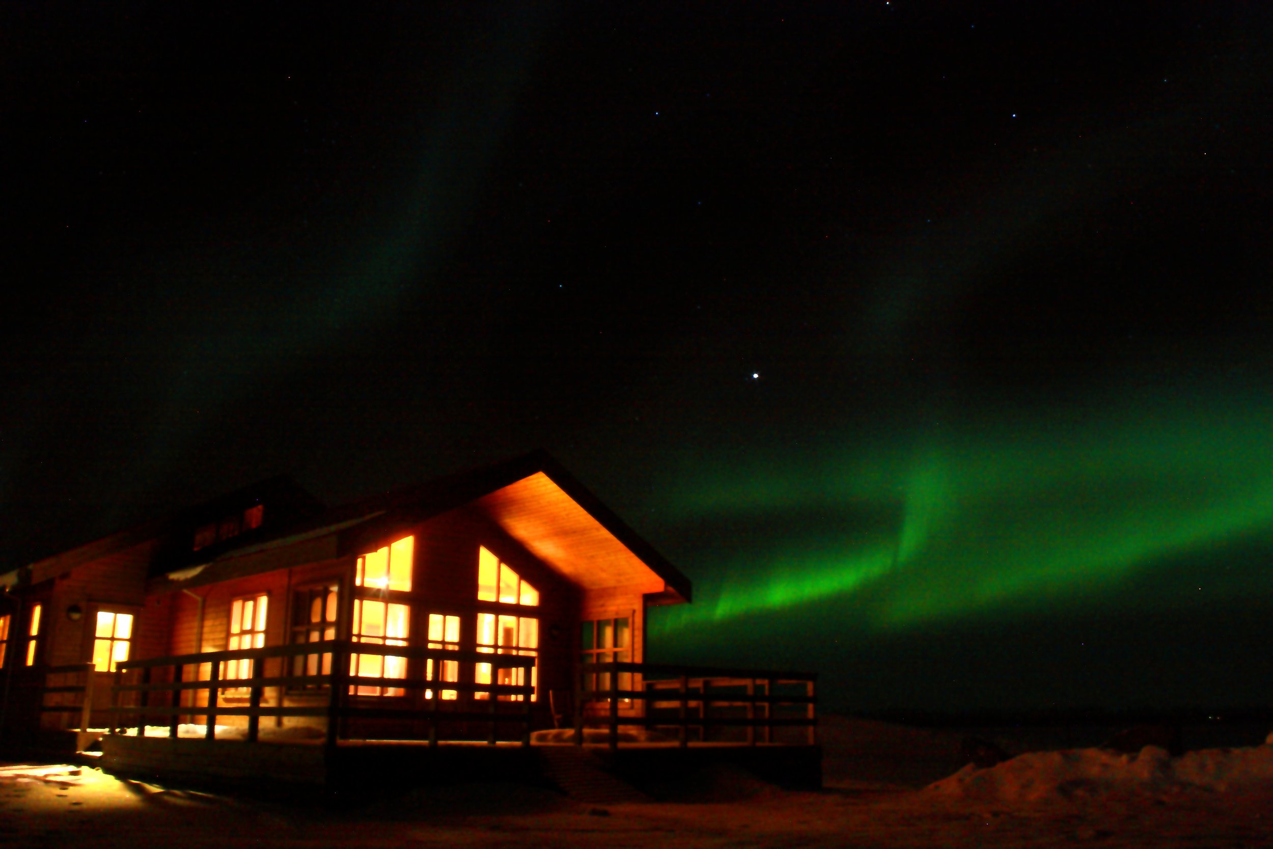 Northern Lights view