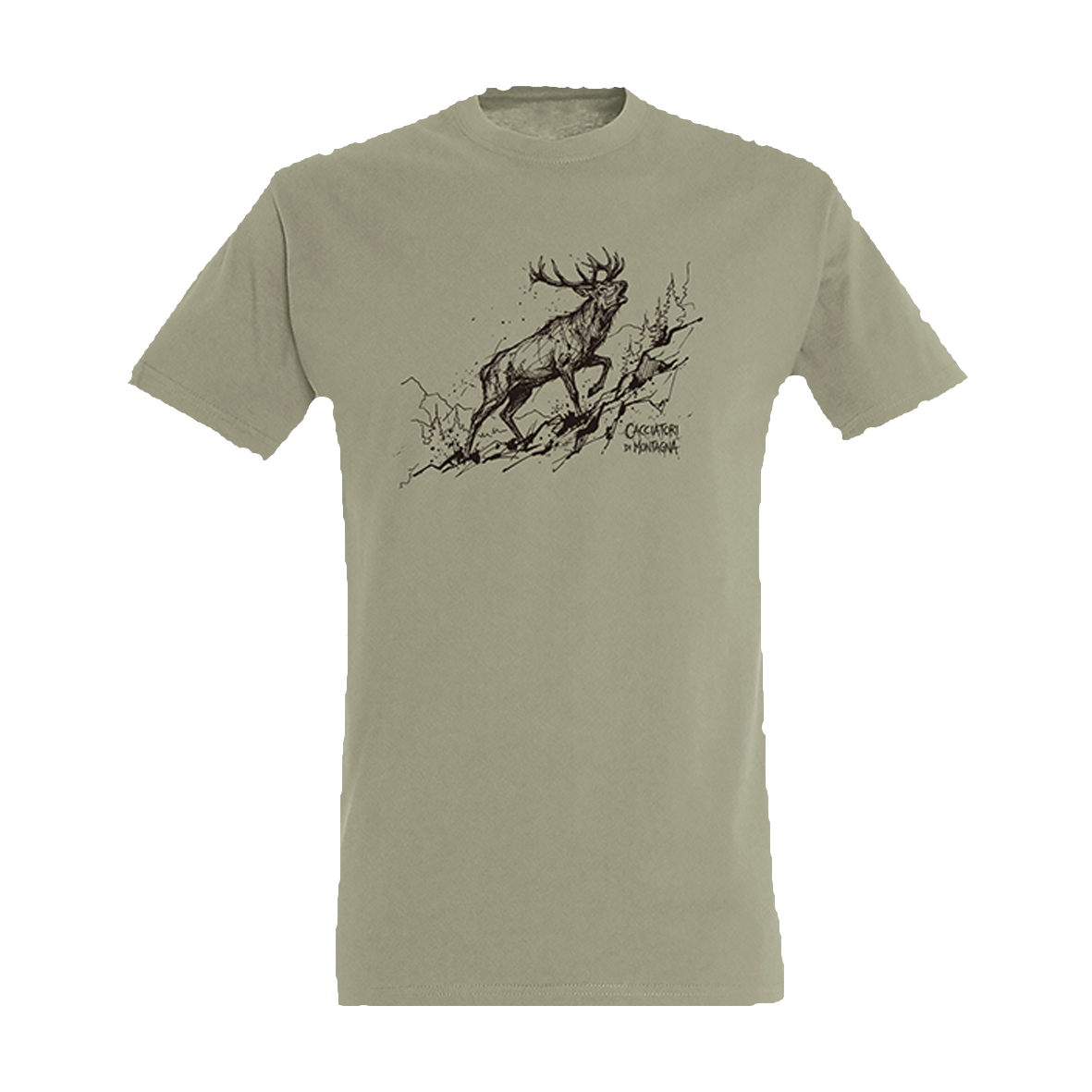 T-Shirt Carboncino - Cervo