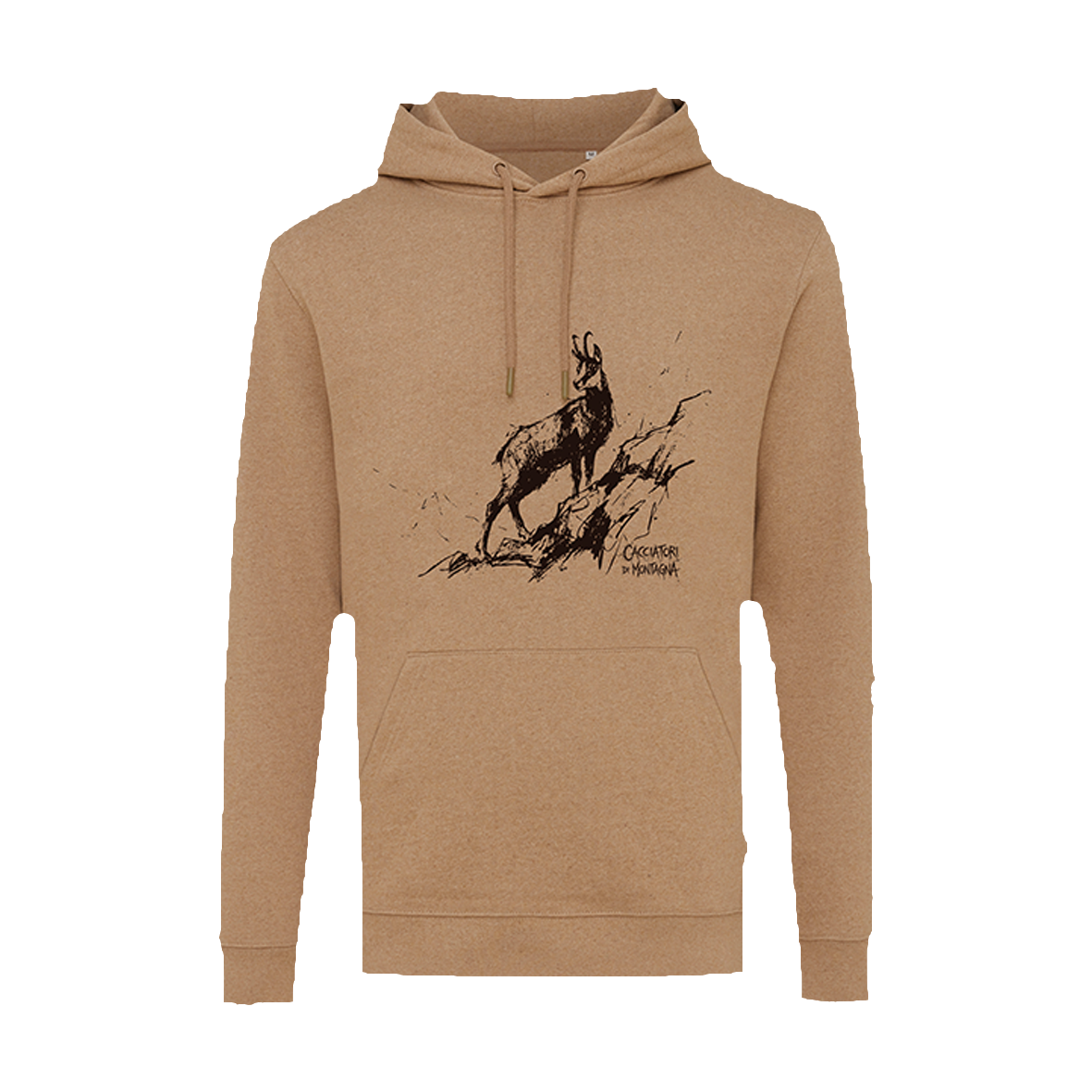 Felpa Carboncino - Camoscio