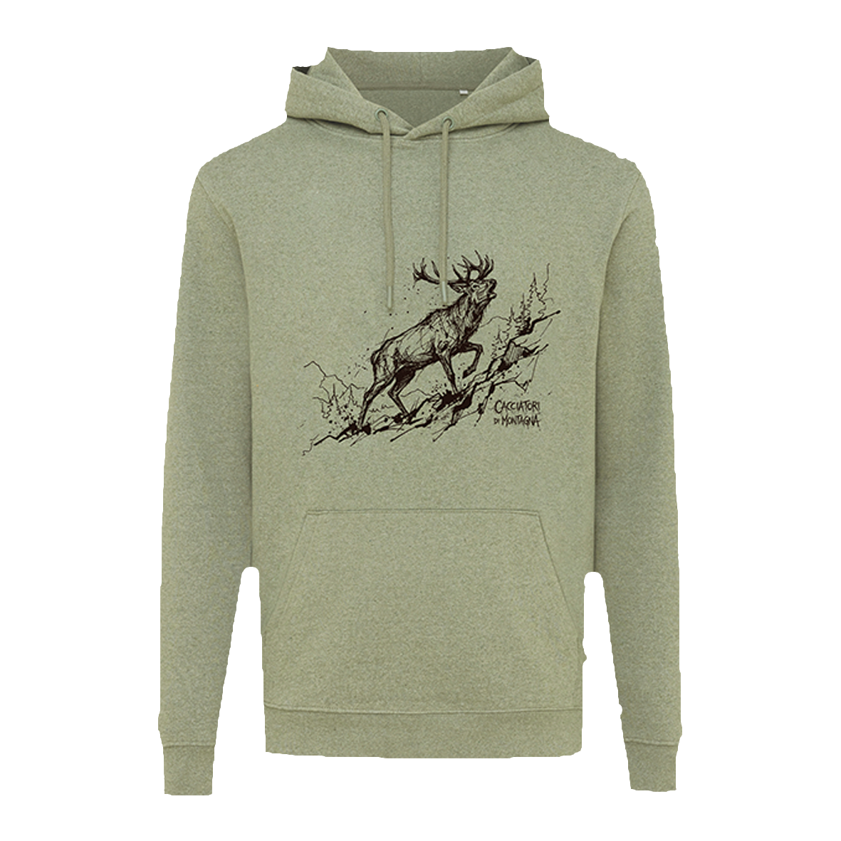 Felpa Carboncino - Cervo