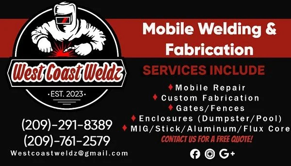 All your welding needs in one place. Give us a call!

#weldingbusiness #mobilewelding #dumpster #repair #welding #welder #fabrication #weld #tigwelding #weldlife #metalwork #weldinglife #steel #metal #Welderzworld #weldeverydamnday #metalfabrication 