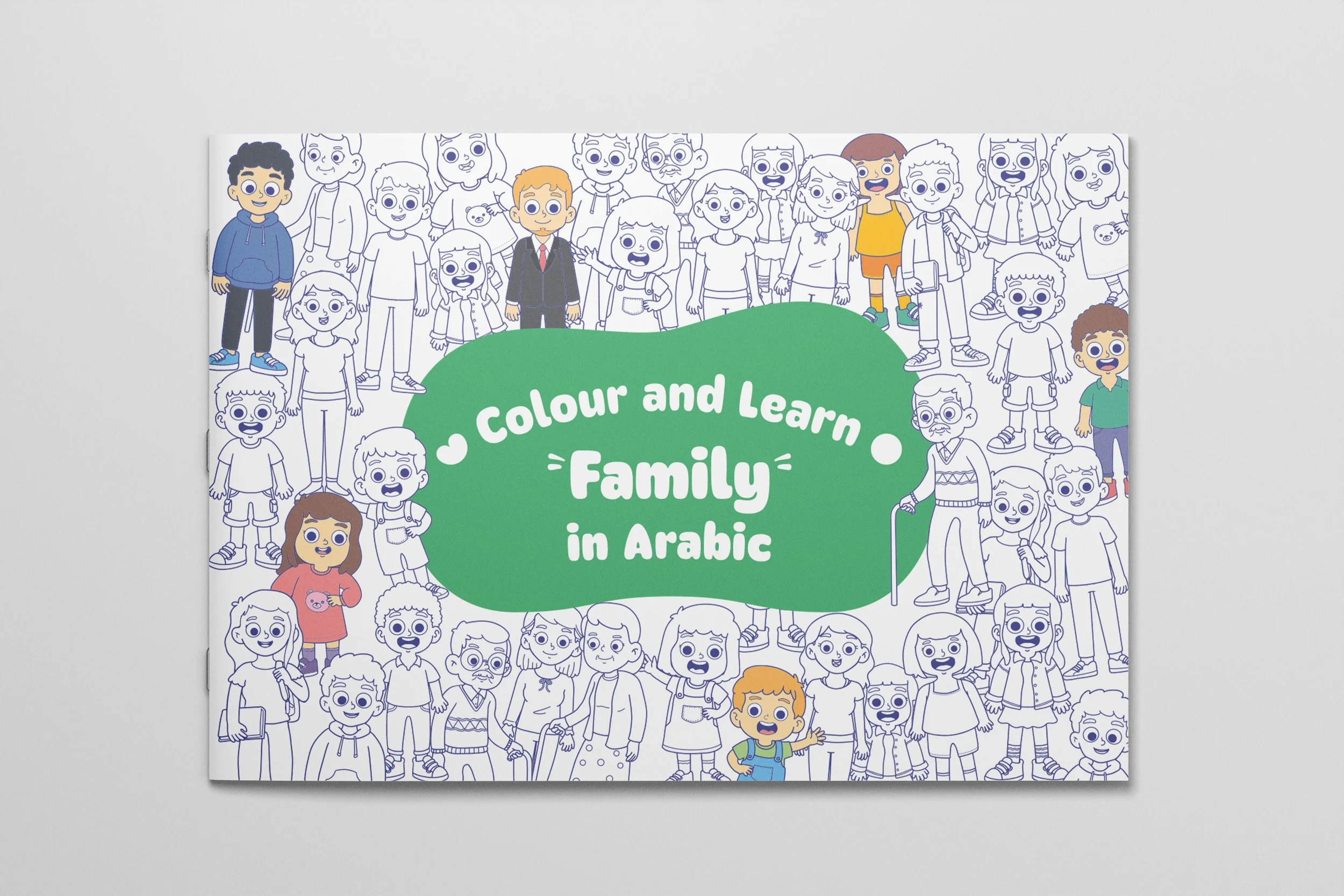 Arabic Colouring | Family
