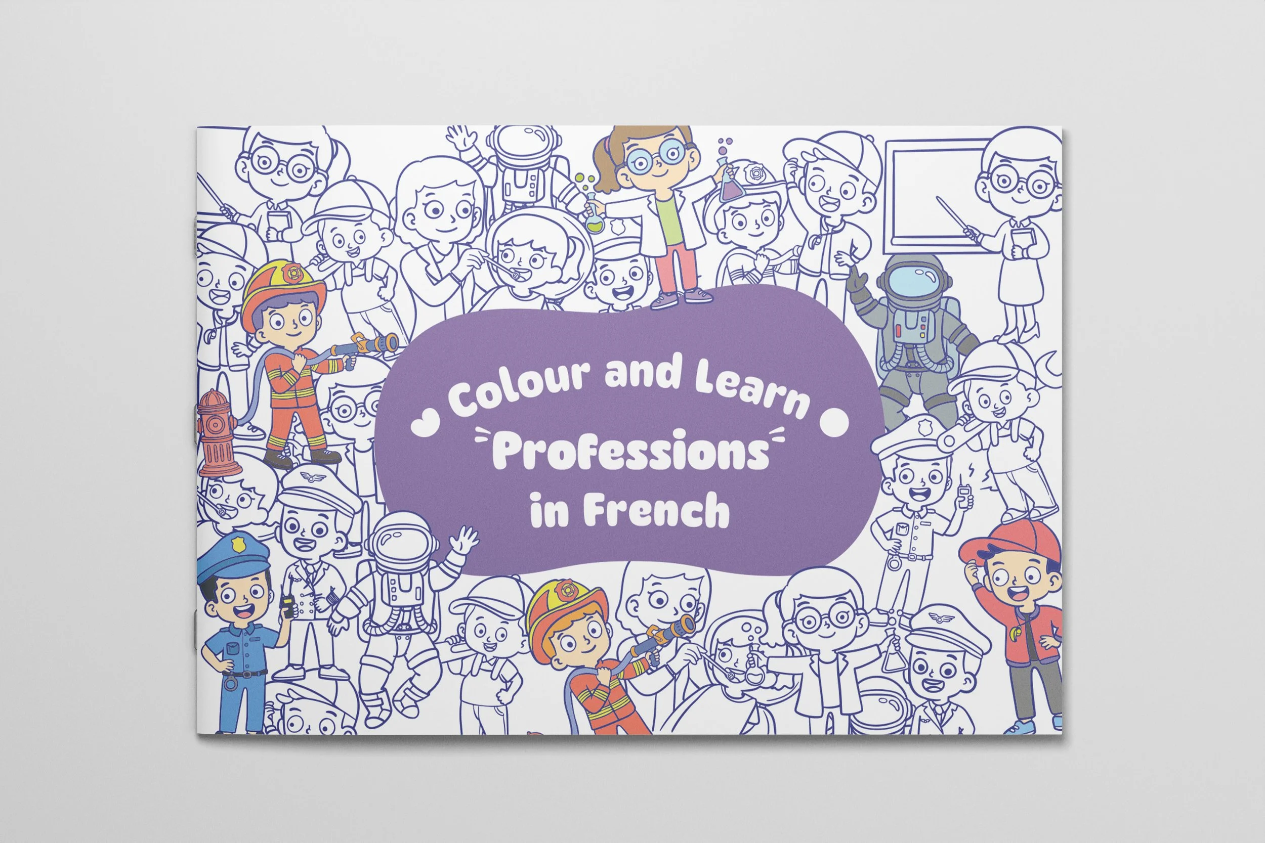 French Colouring | Professions