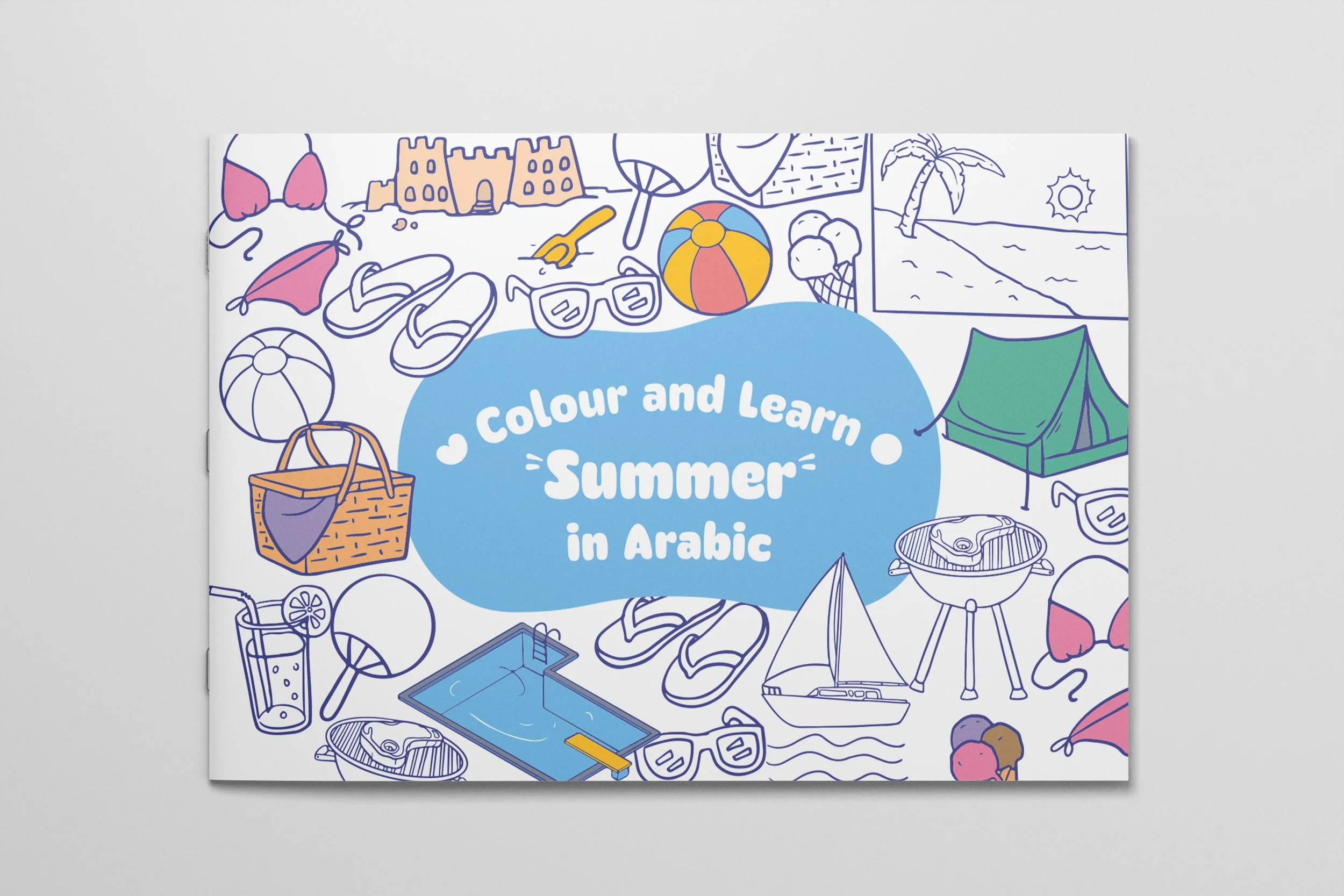 Arabic Colouring | Summer