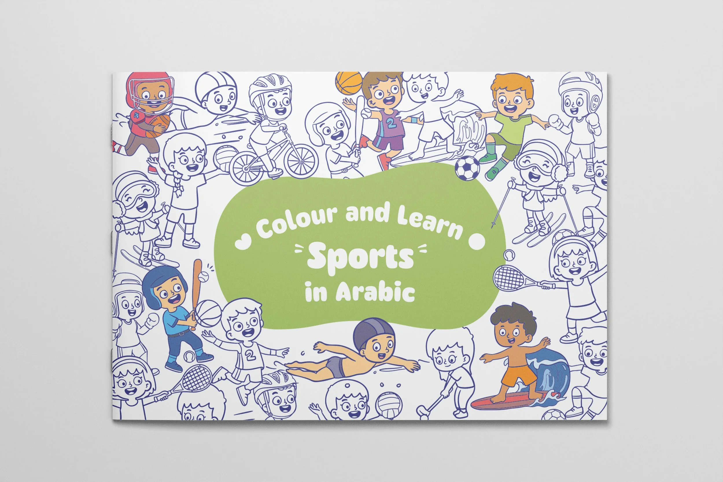 Arabic Colouring | Sports