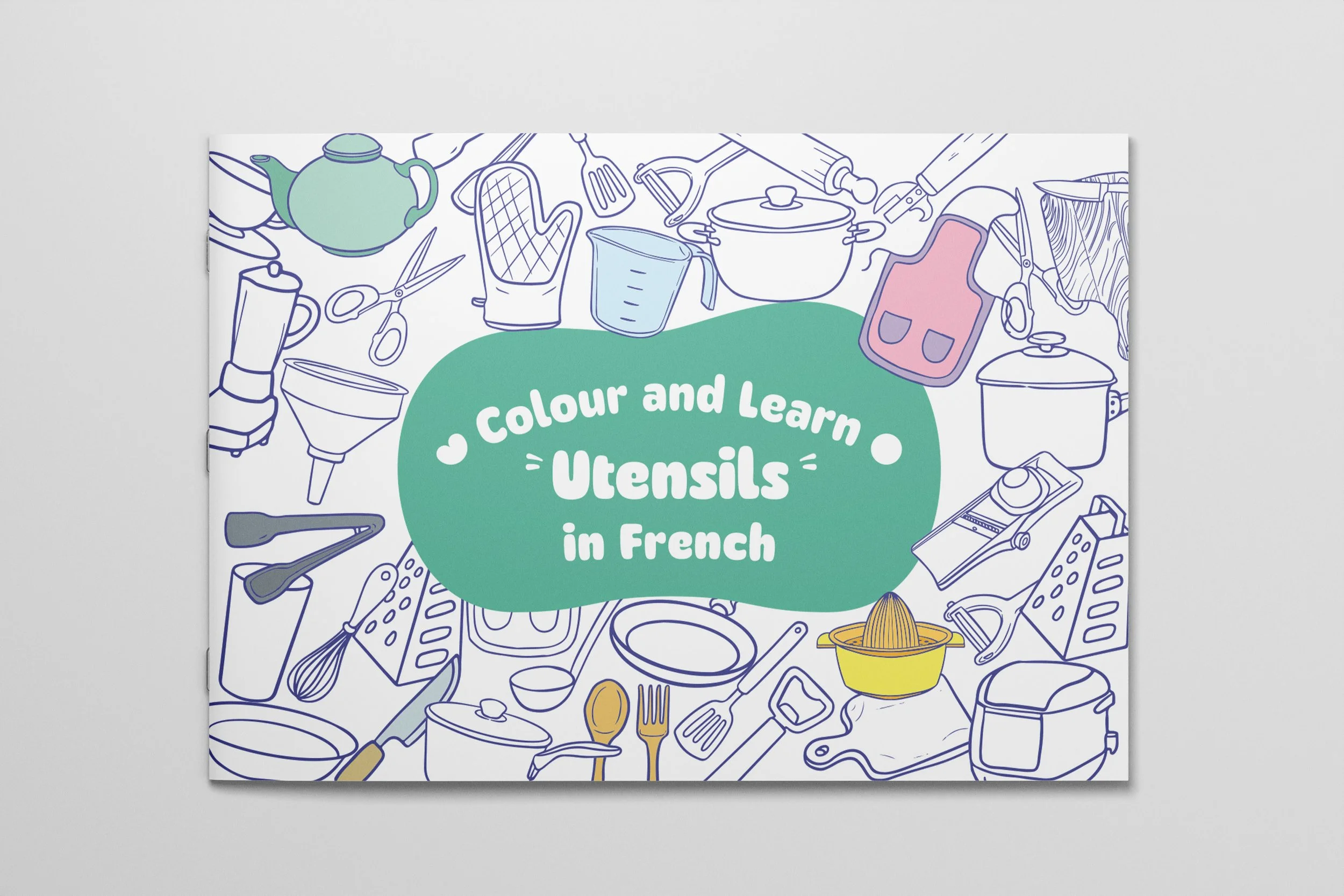 French Colouring | Utensils