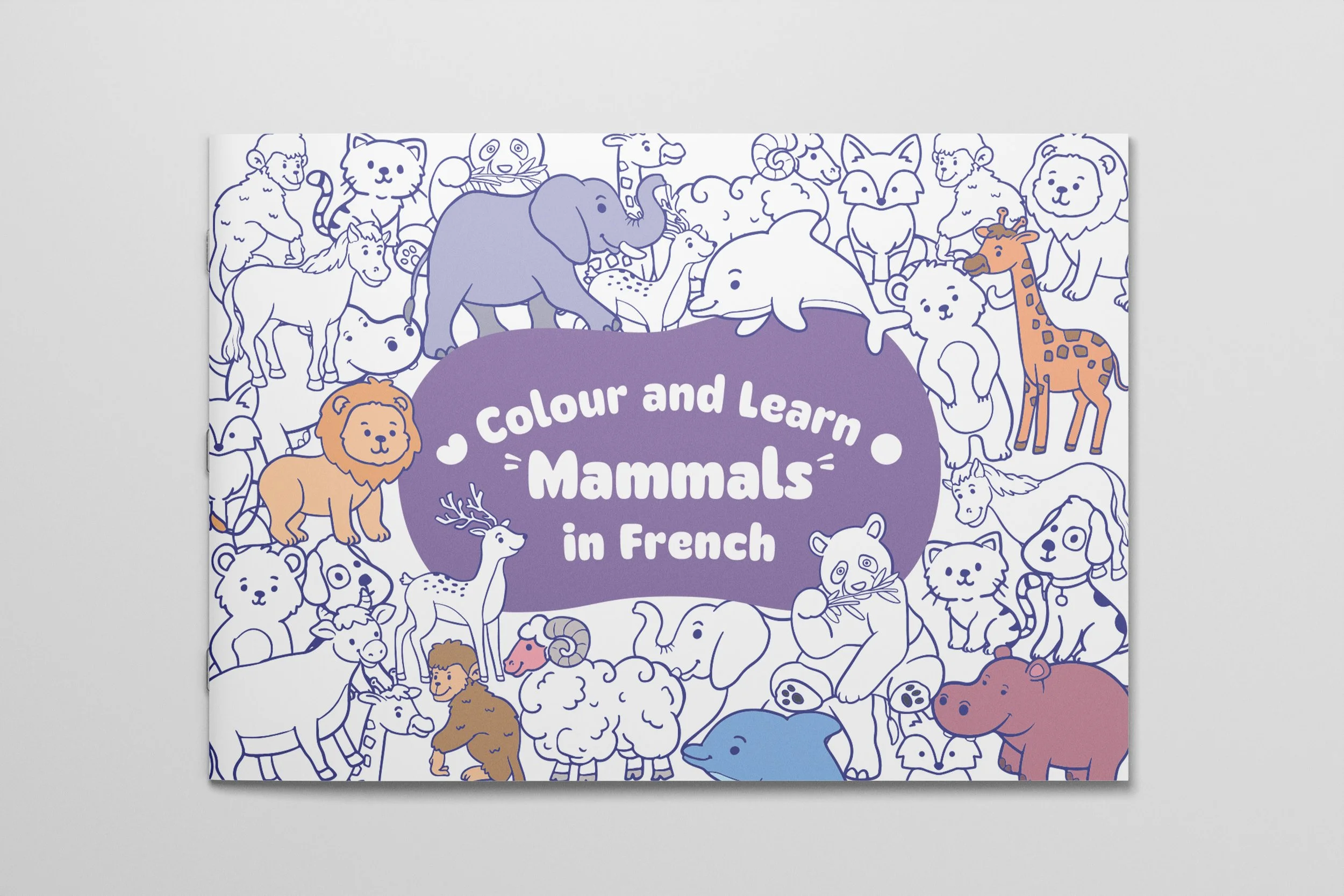 French Colouring | Mammals