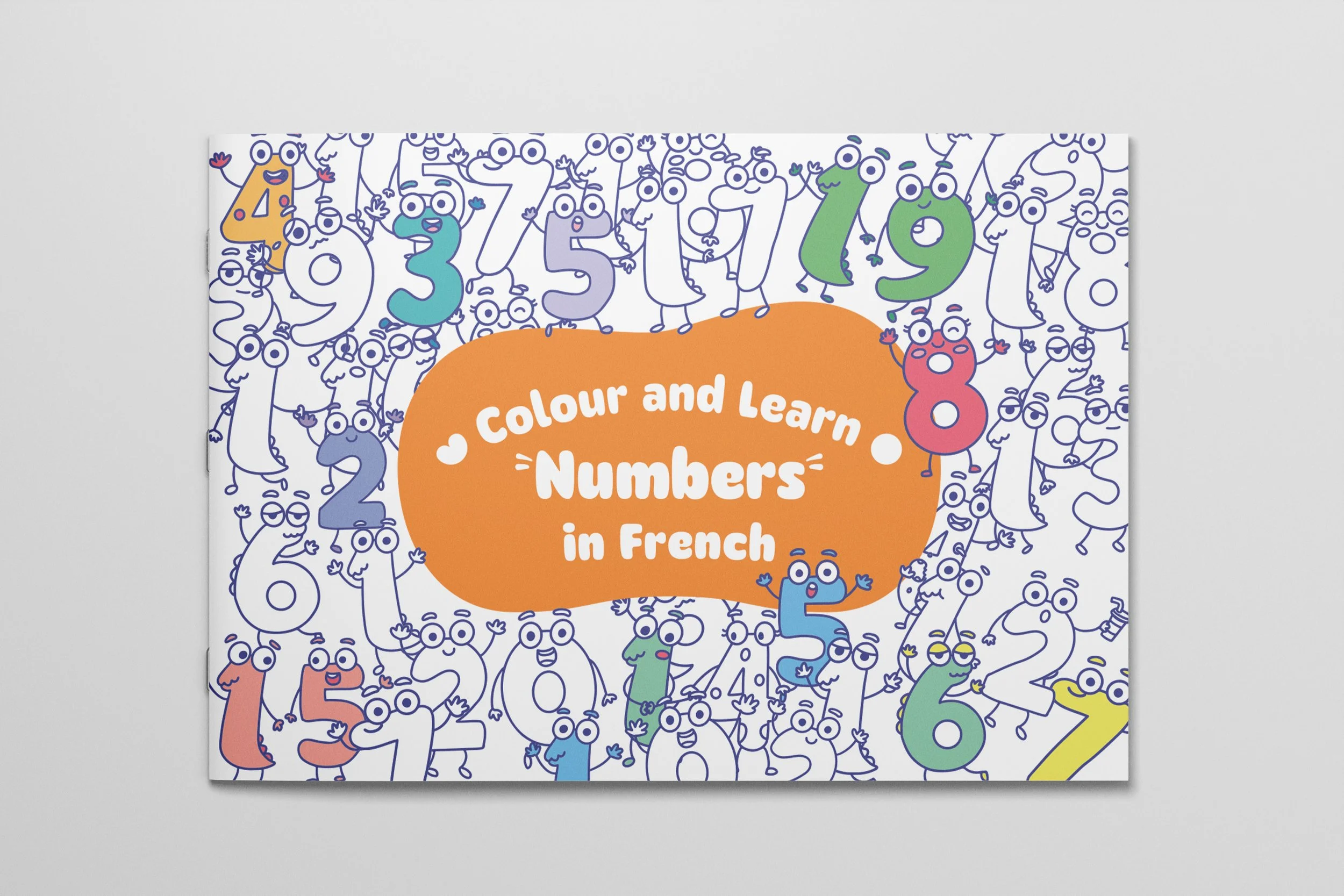 French Colouring | Numbers
