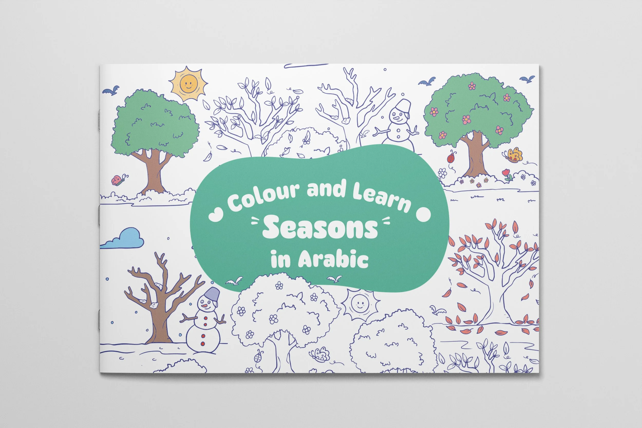 Arabic Colouring | Seasons