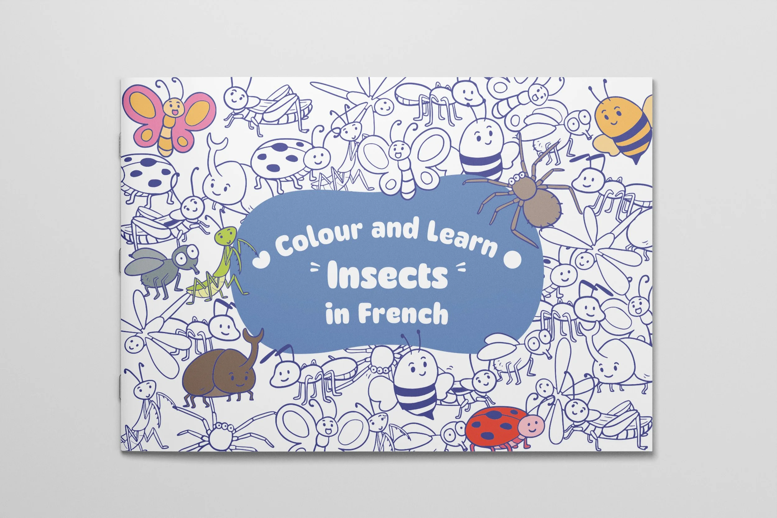 French Colouring | Insects