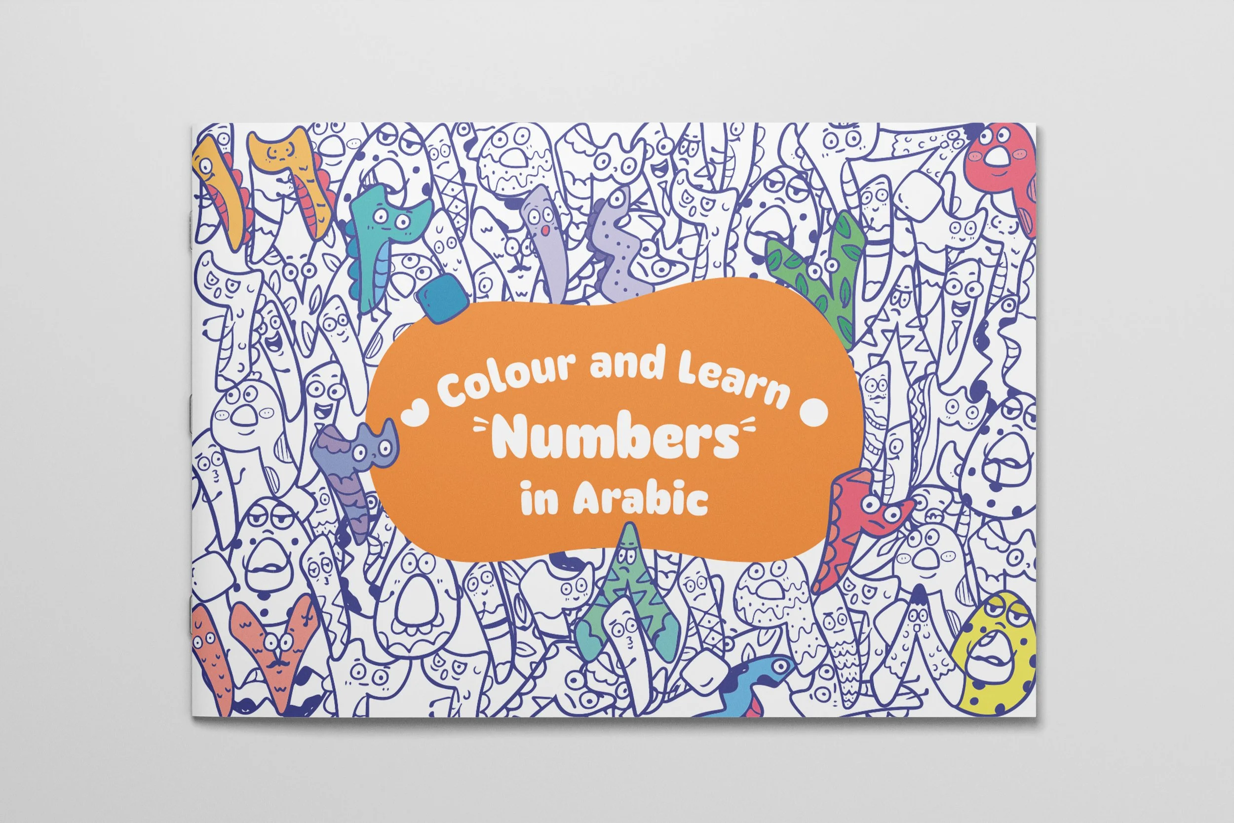 Arabic Colouring | Numbers