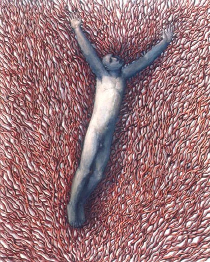 #1147  Odyssey 2  (2003)  Painting  152 x 122 cms