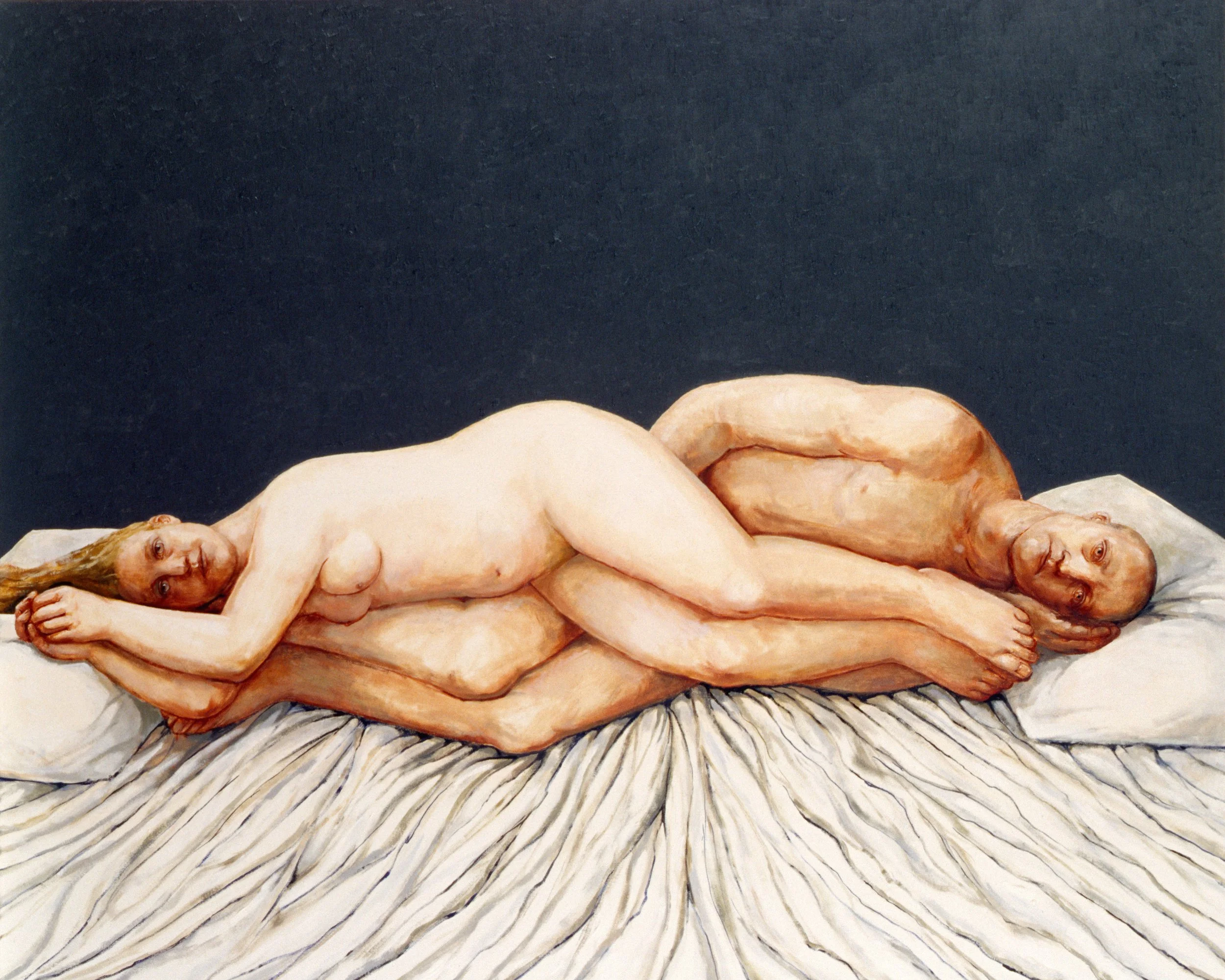 #926  Togetherness 2  (1996)  Painting  122 x 152 cm.  Price:  £8000