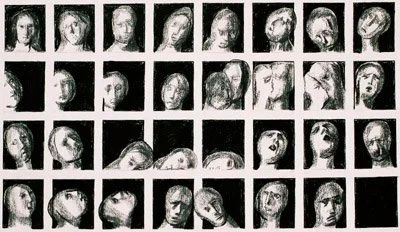 Idea for "A Woman's Life" (1976), 52 x 74 cm.