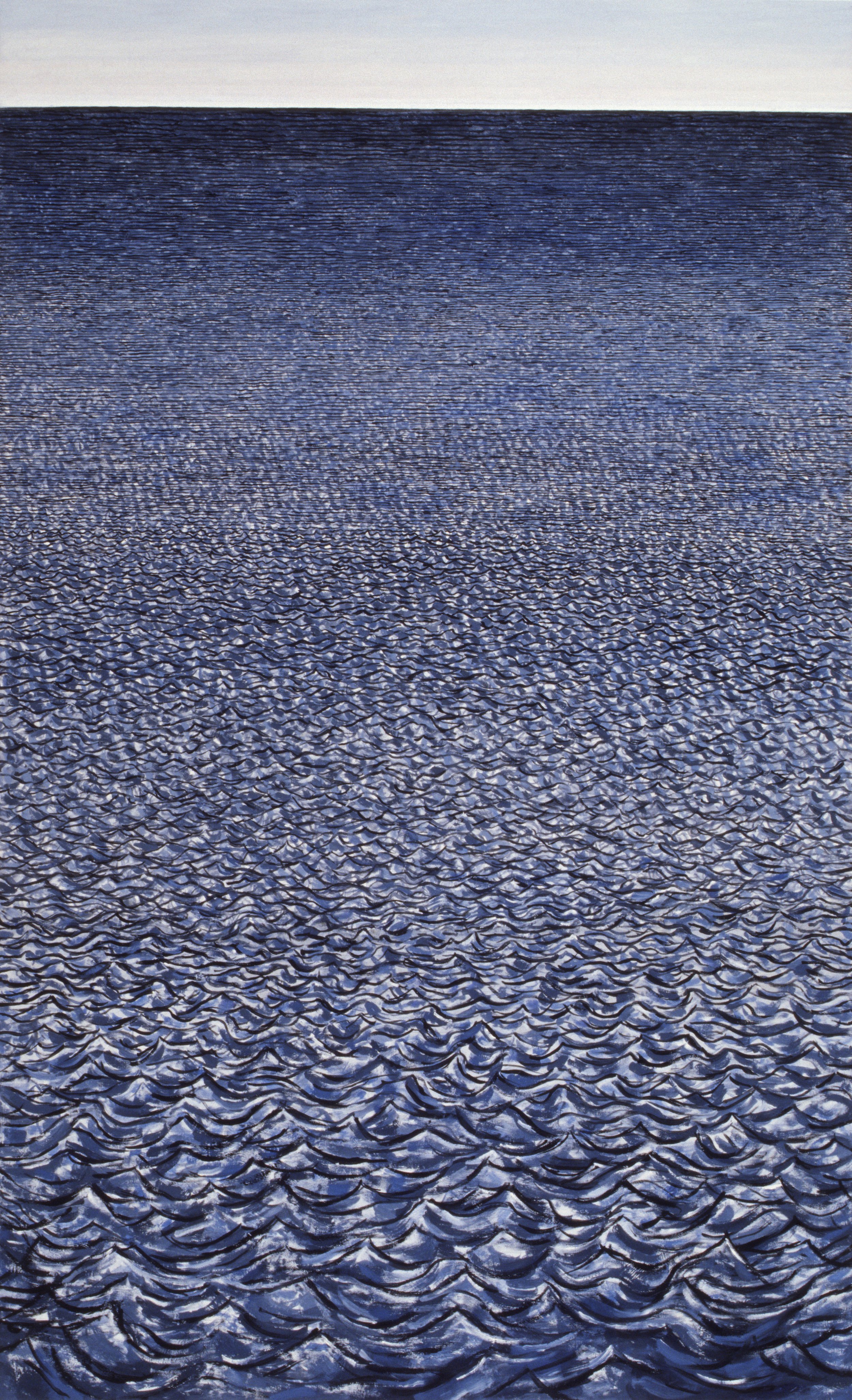 #1223  Under Currents  (2005)  Painting  152 x 91 cms