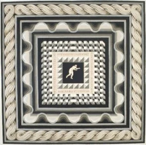 #698  In Perspective  (1992)  Painting,  104 x 104 cms