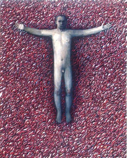 #1148  Odyssey 3  (2003)  Painting  152 x 122 cm.  Price:  £7000