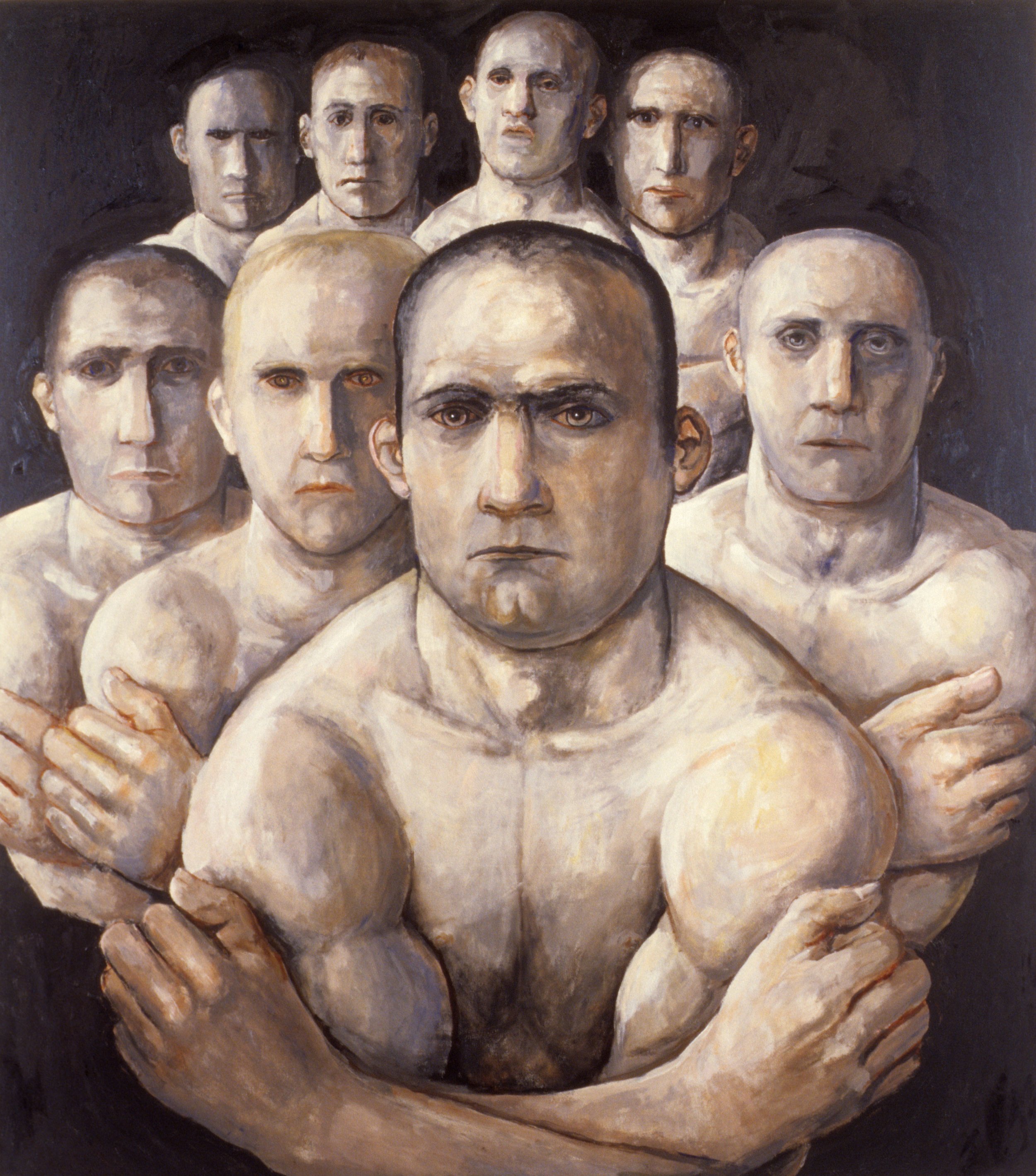 #1248 As We Were 2 (2007) Oil on Canvas 122 x 107 cms