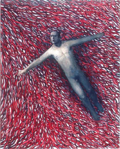 #1146  Odyssey 1  (2003)  Painting  152 x 122 cms