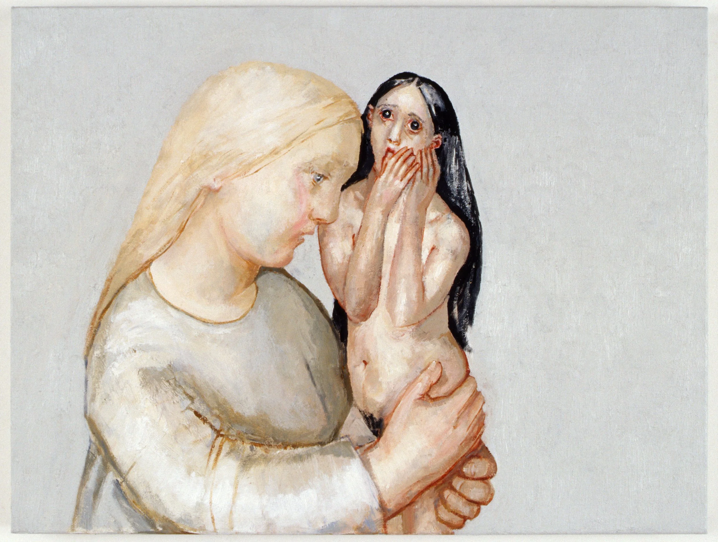 #1120  The Doll 2  (2002)  Painting,  46 x 62 cm.  Price:  £3500