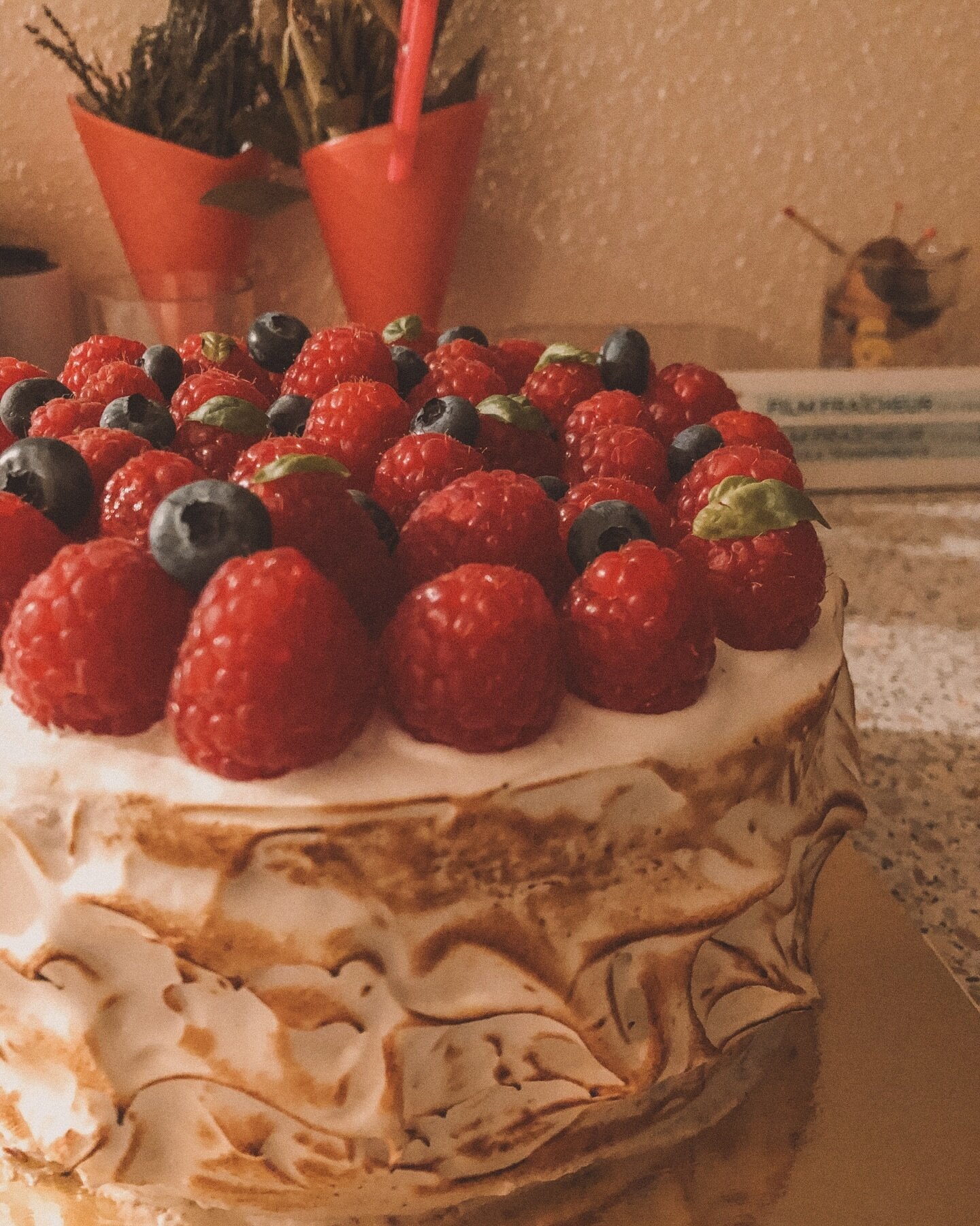 Layer cake vanille/framboise