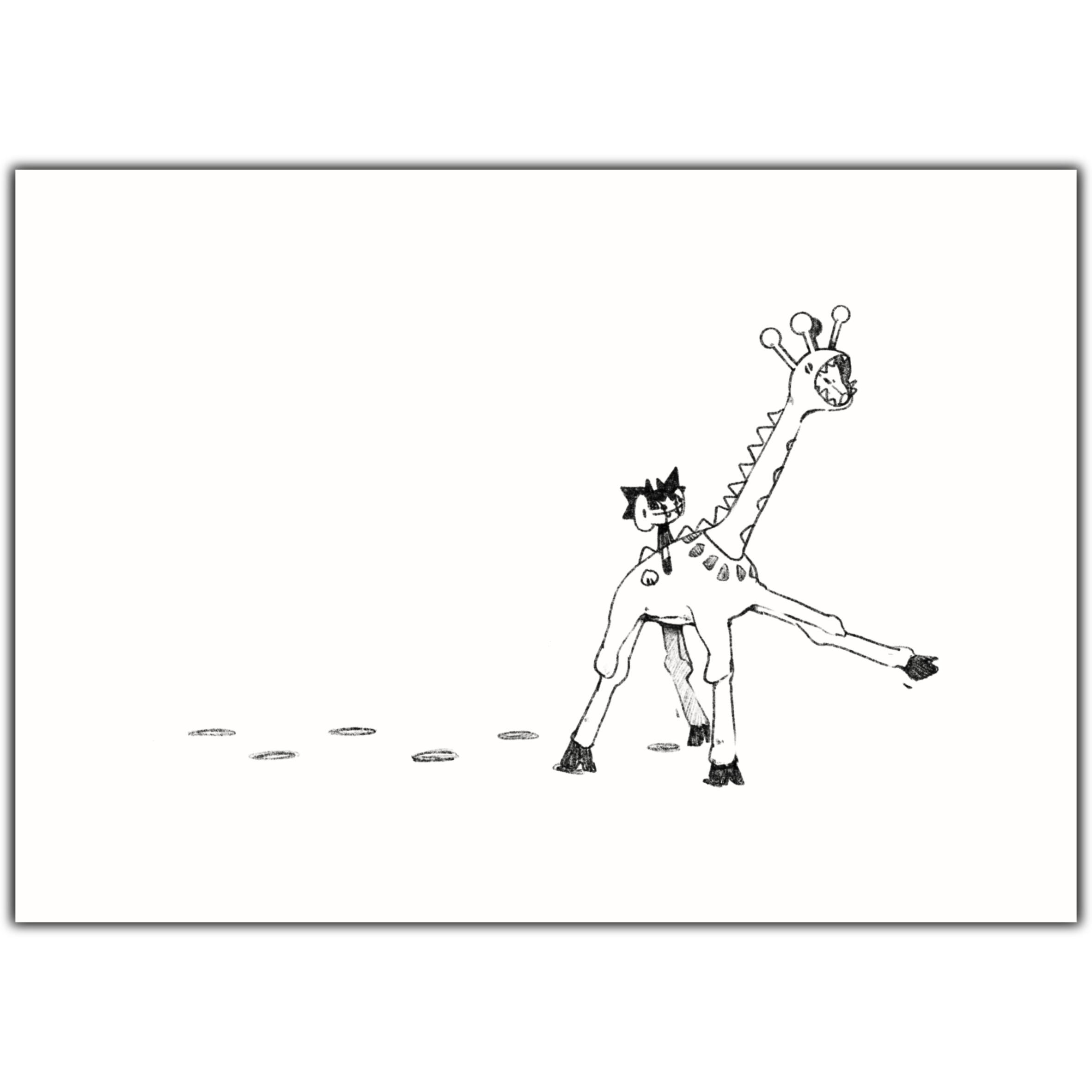 Farigiraf - Post Card