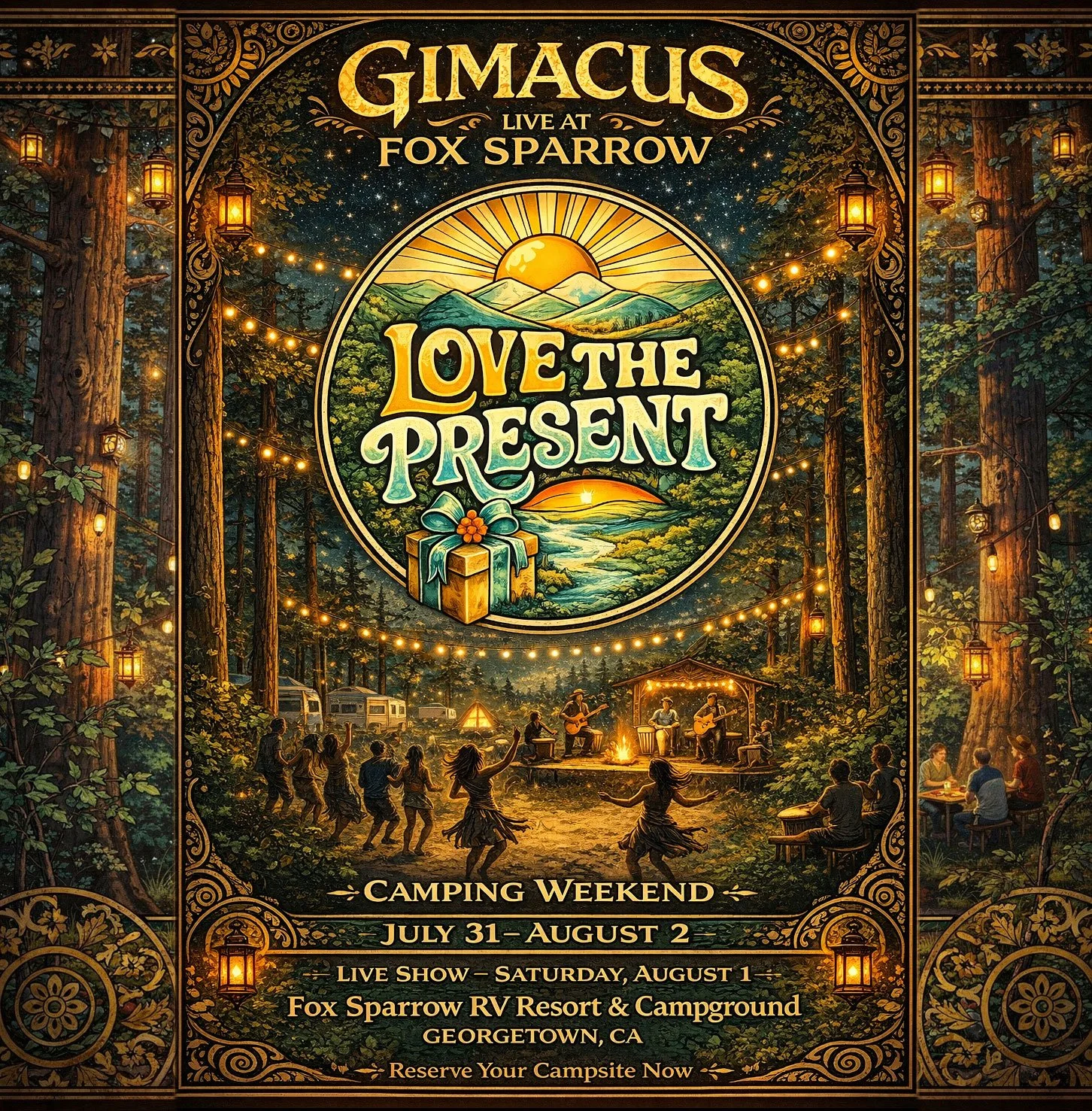 Love the Present w/ Gimacus Burns