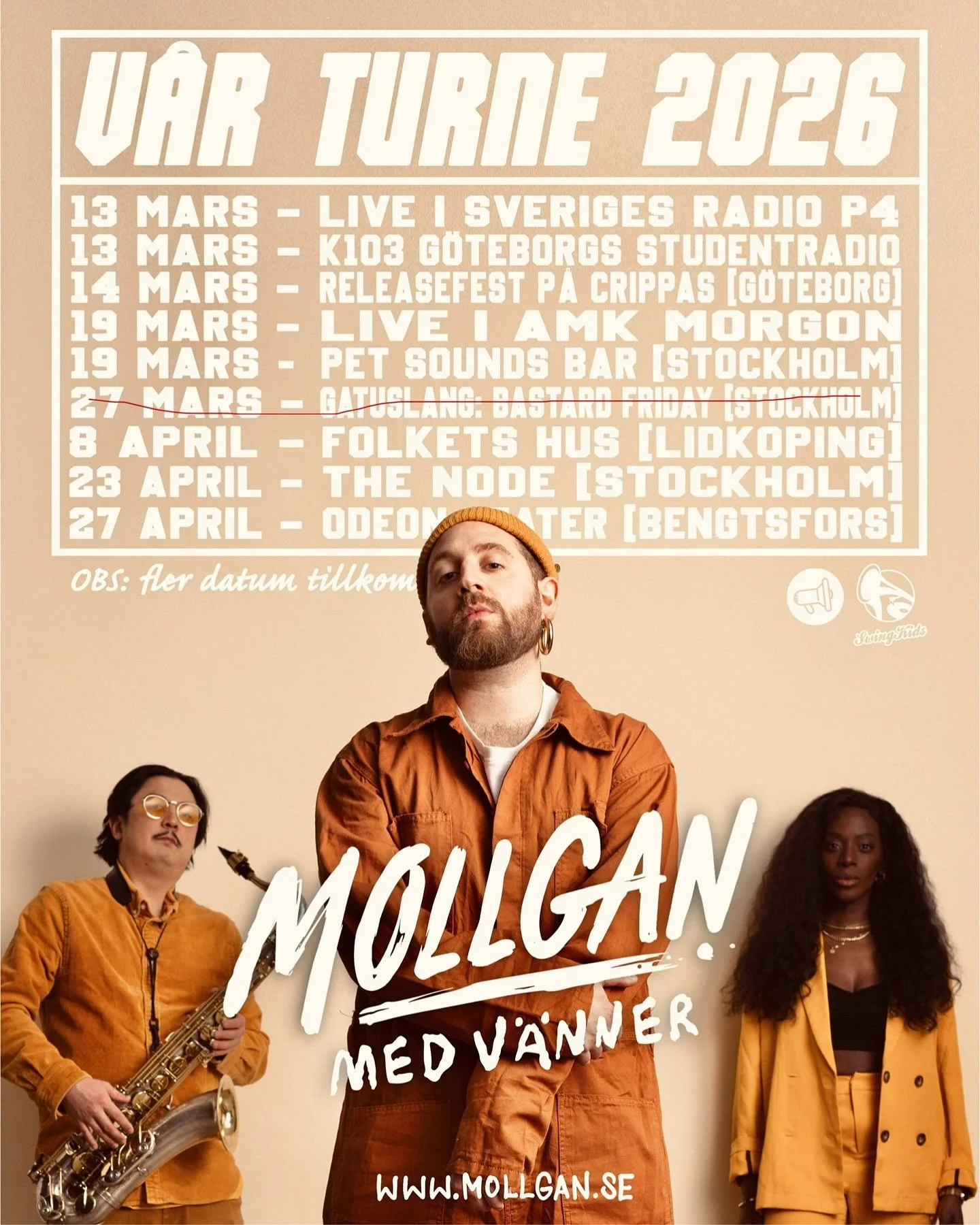 P&aring; grund av sjukdom i bandet &auml;r vi tyv&auml;rr tvugna att st&auml;lla in morgondagens spelning 🤧 Vi skulle egentligen g&auml;sta @gatuslang p&aring; @bastardburgers p&aring; St Pauls i Stockholm - Men Gatuslang dj:ar fortfarande s&aring; 