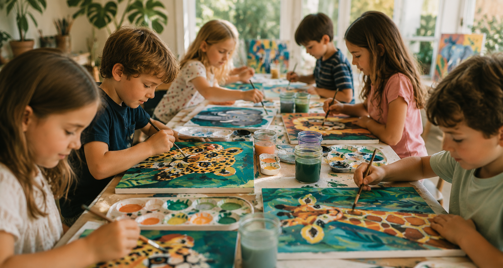 Animal Art Party