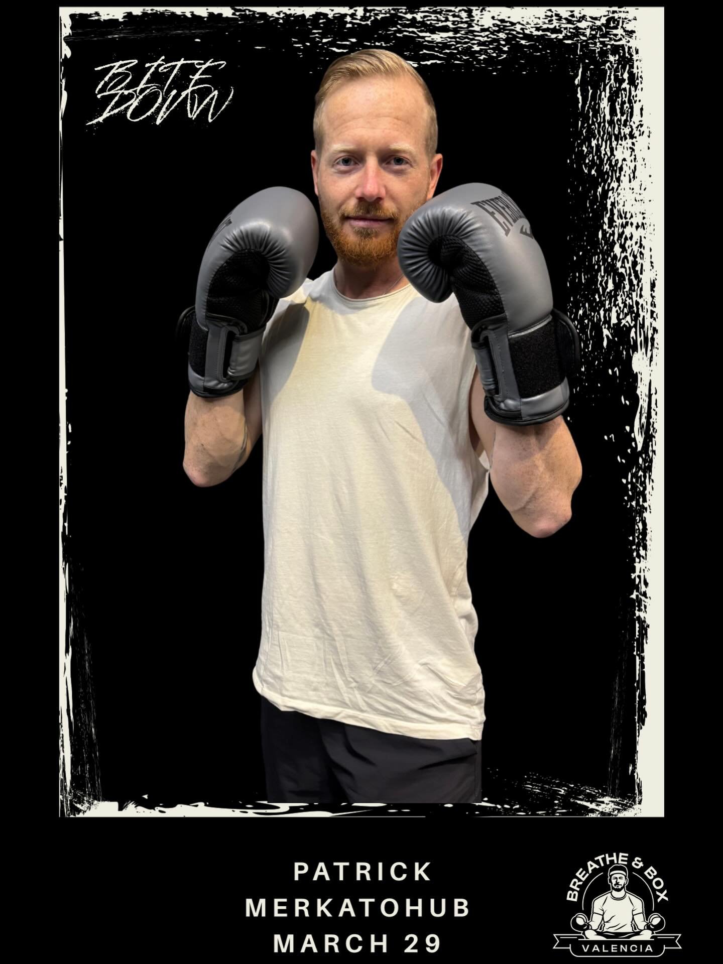 Bite Down Boxing Showcase for DANA

Patrick is ready.

Are you?

29.03.26

Merkatohub 

Doors open 2pm

DM for more information